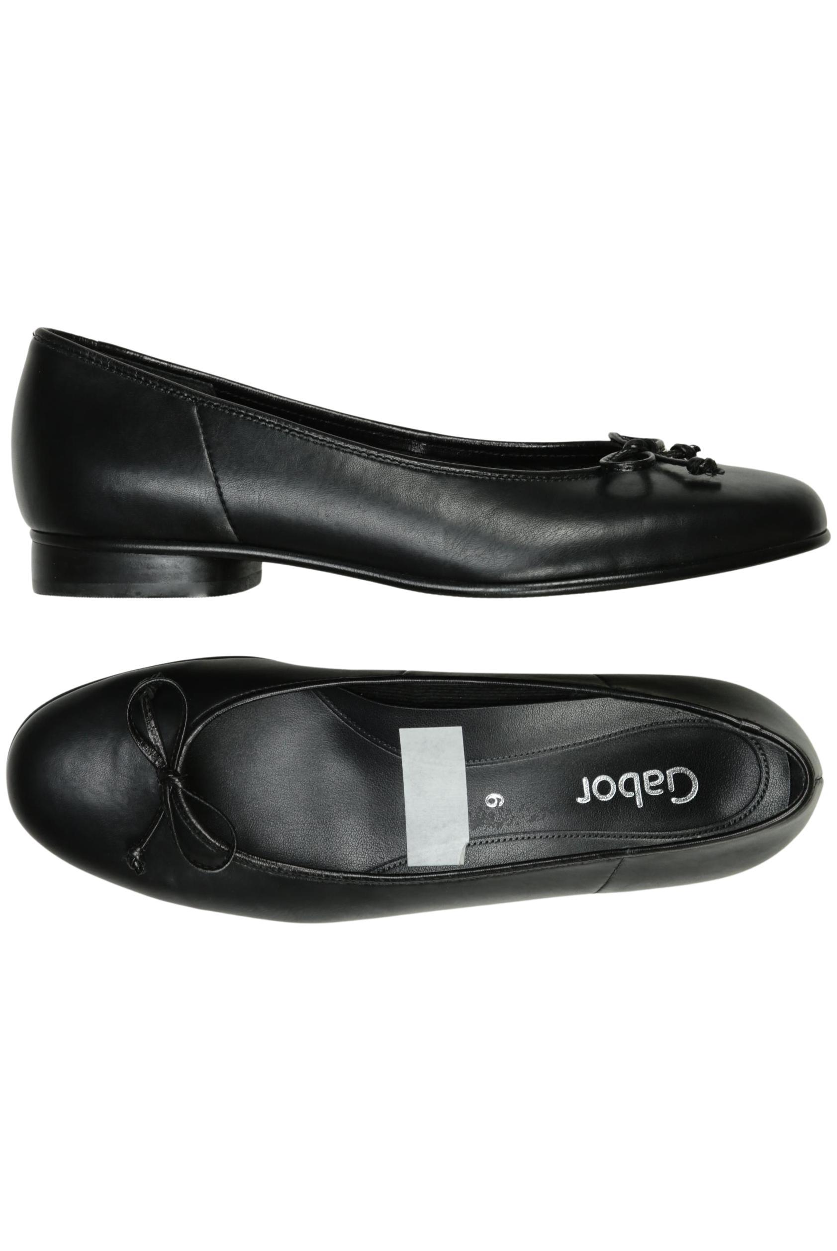 

Gabor Damen Ballerinas, schwarz, Gr. 6