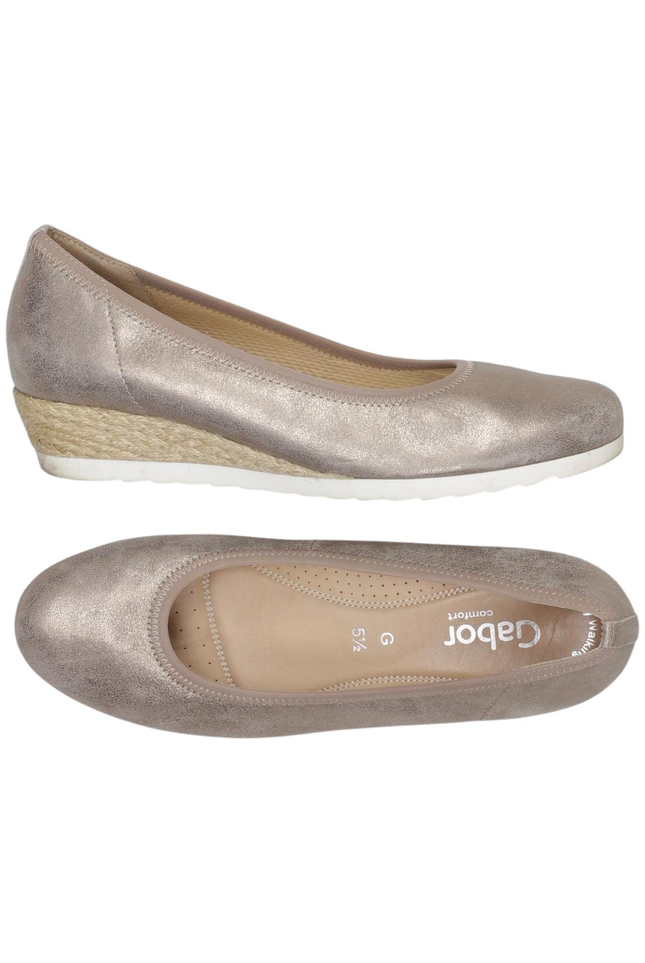 

Gabor Damen Ballerinas, beige, Gr. 5.5