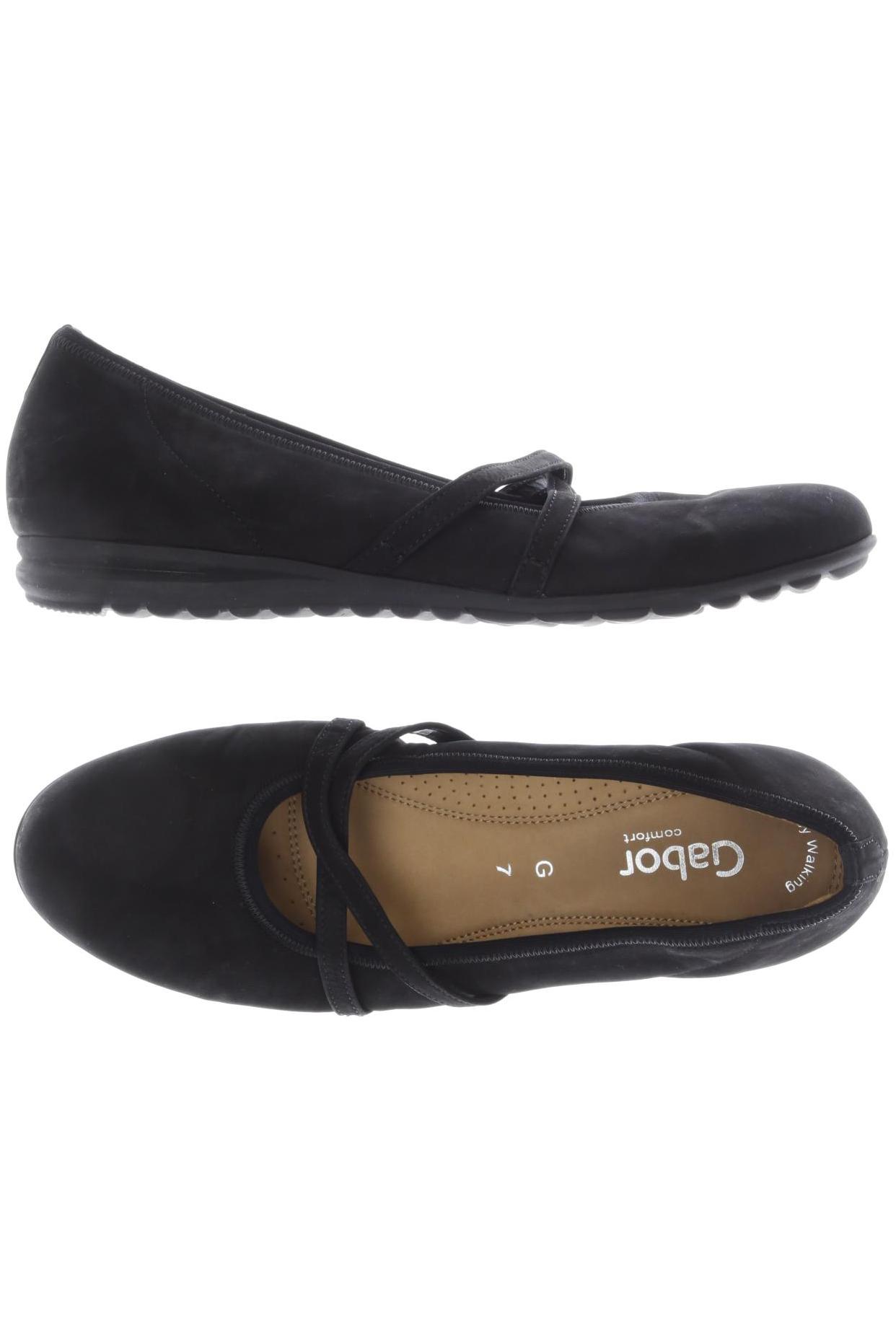 

Gabor Damen Ballerinas, schwarz, Gr. 7