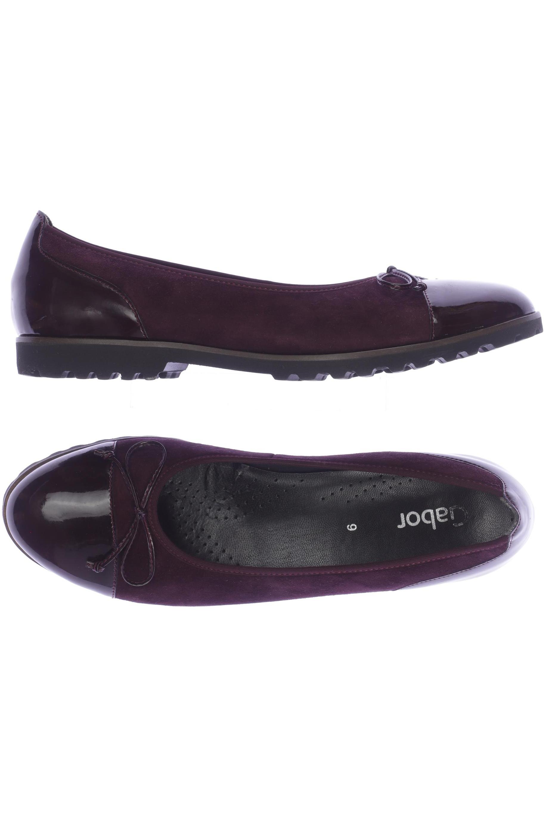 

Gabor Damen Ballerinas, bordeaux, Gr. 9