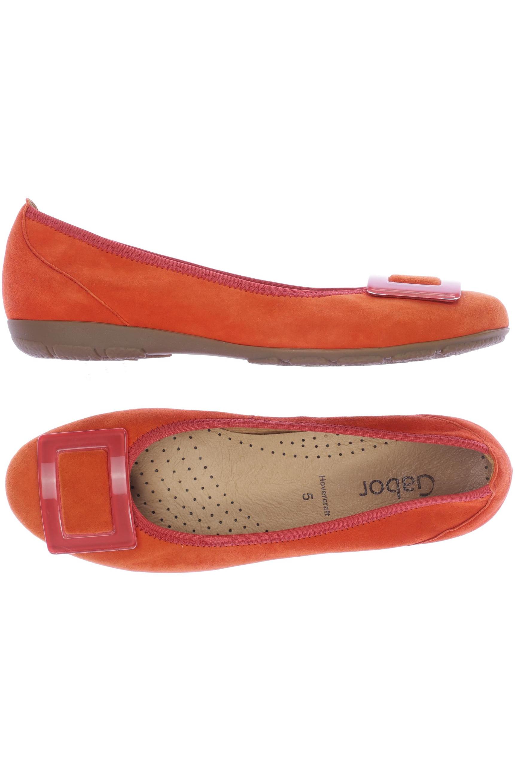 

Gabor Damen Ballerinas, orange, Gr. 5