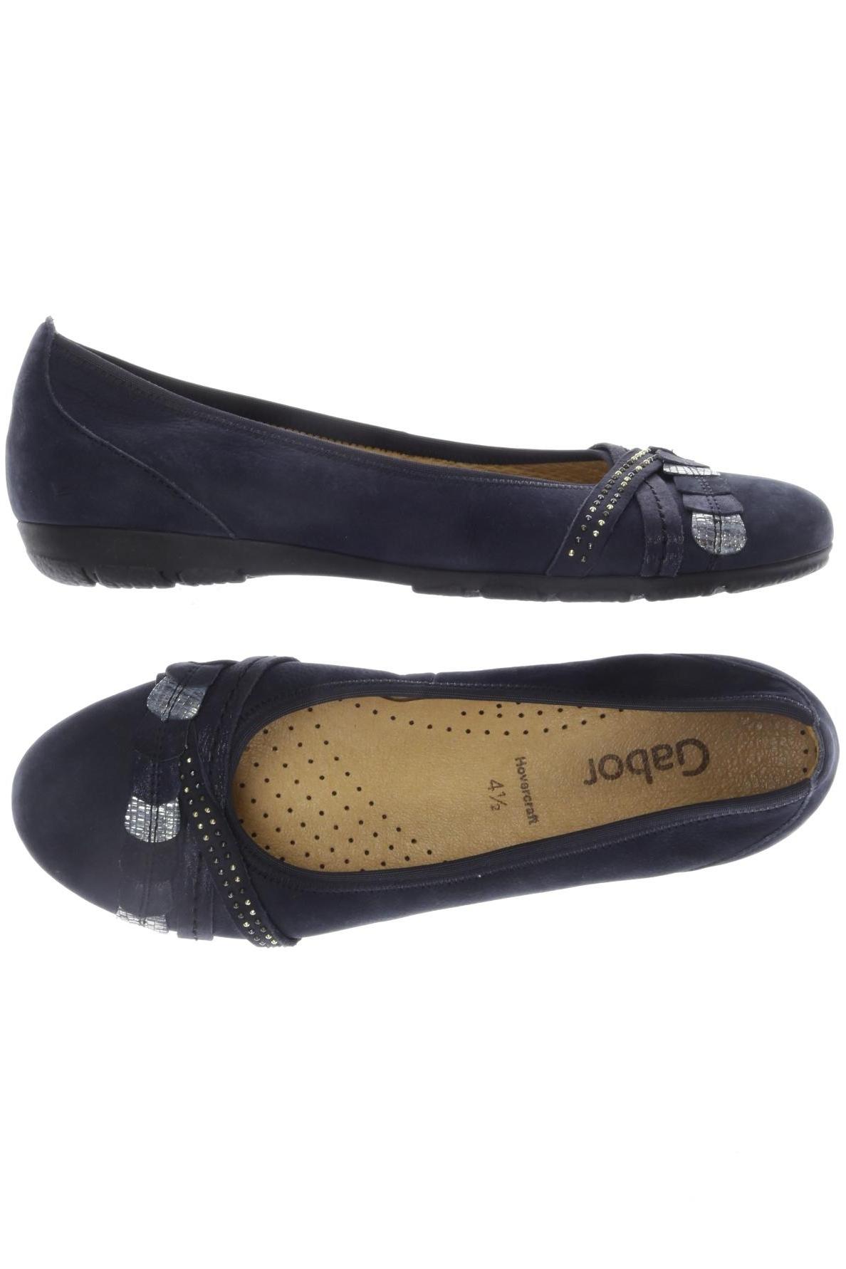 

Gabor Damen Ballerinas, marineblau, Gr. 4.5