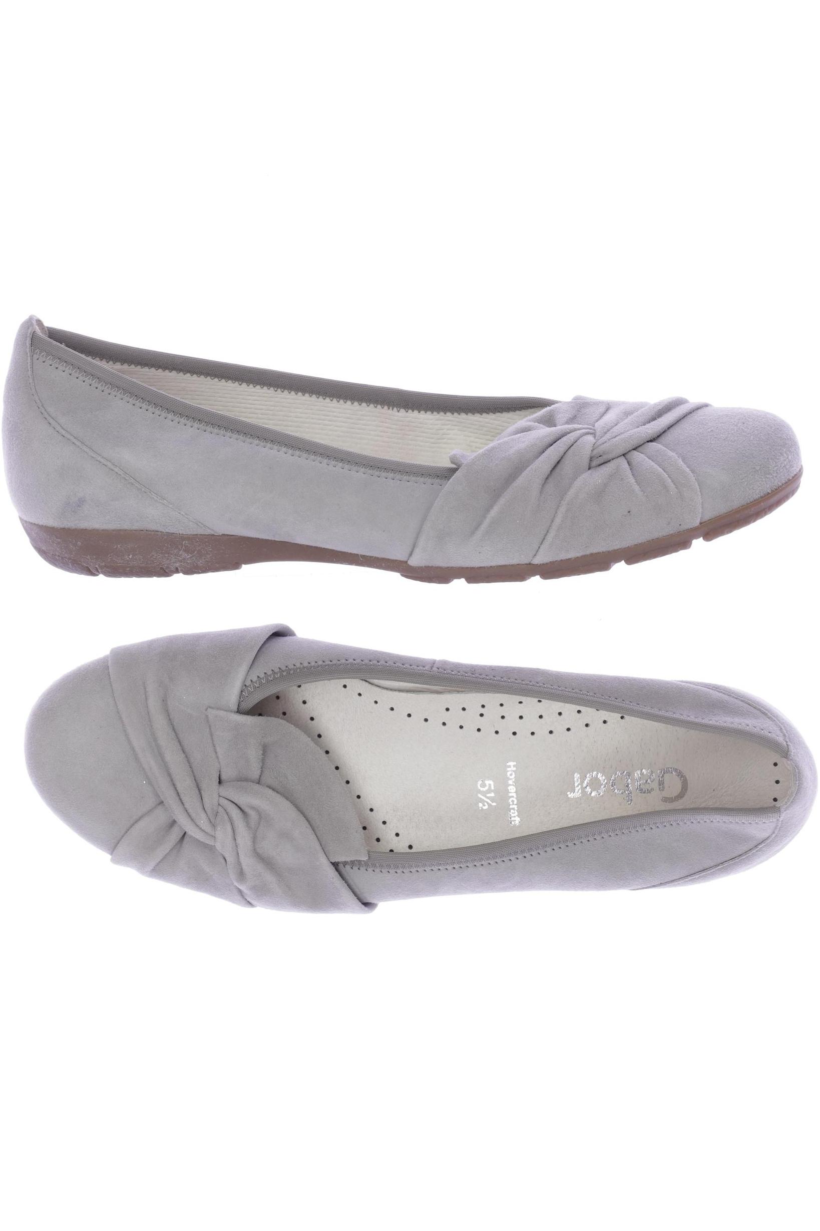 

Gabor Damen Ballerinas, grau, Gr. 5.5