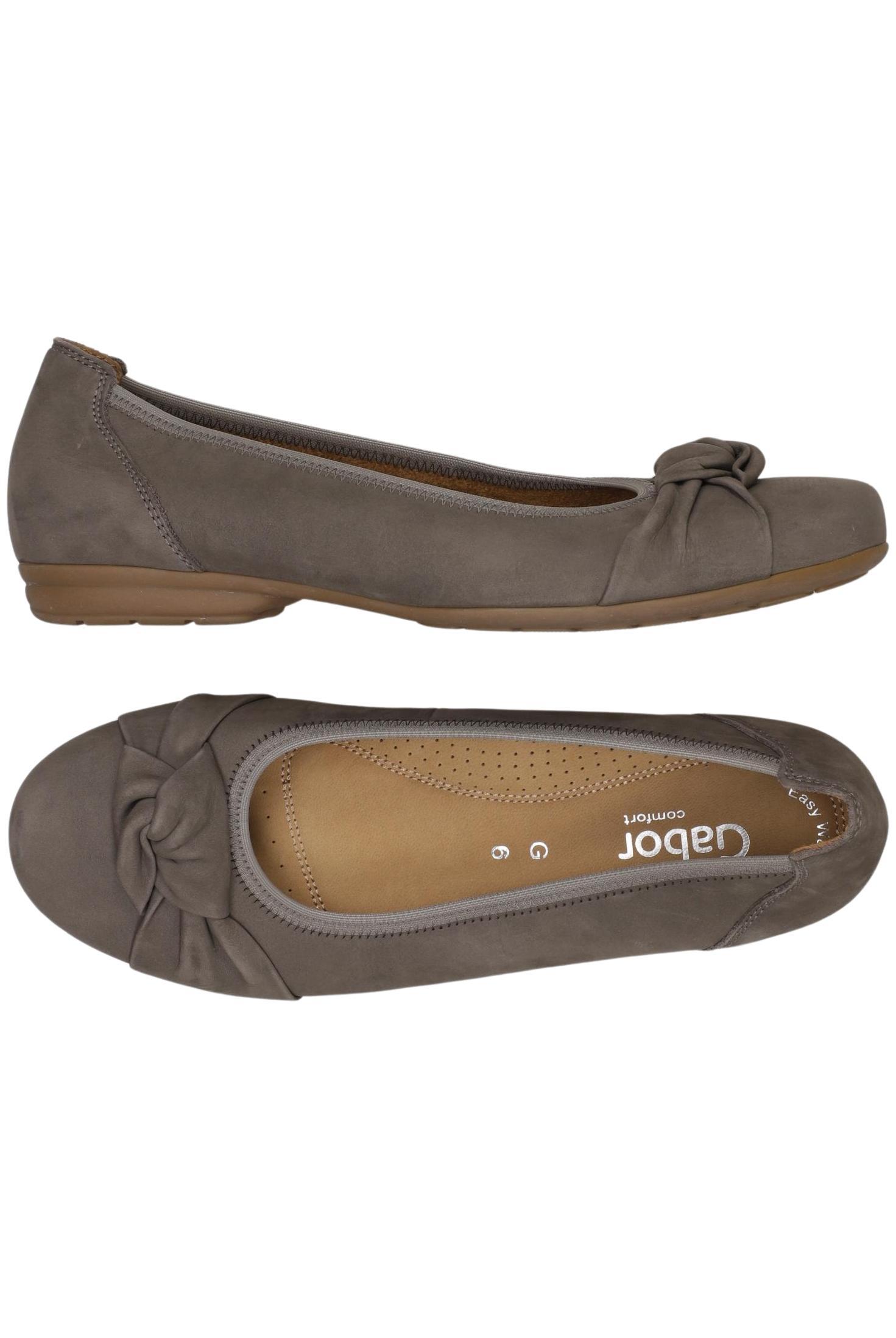 

Gabor Damen Ballerinas, grau, Gr. 6