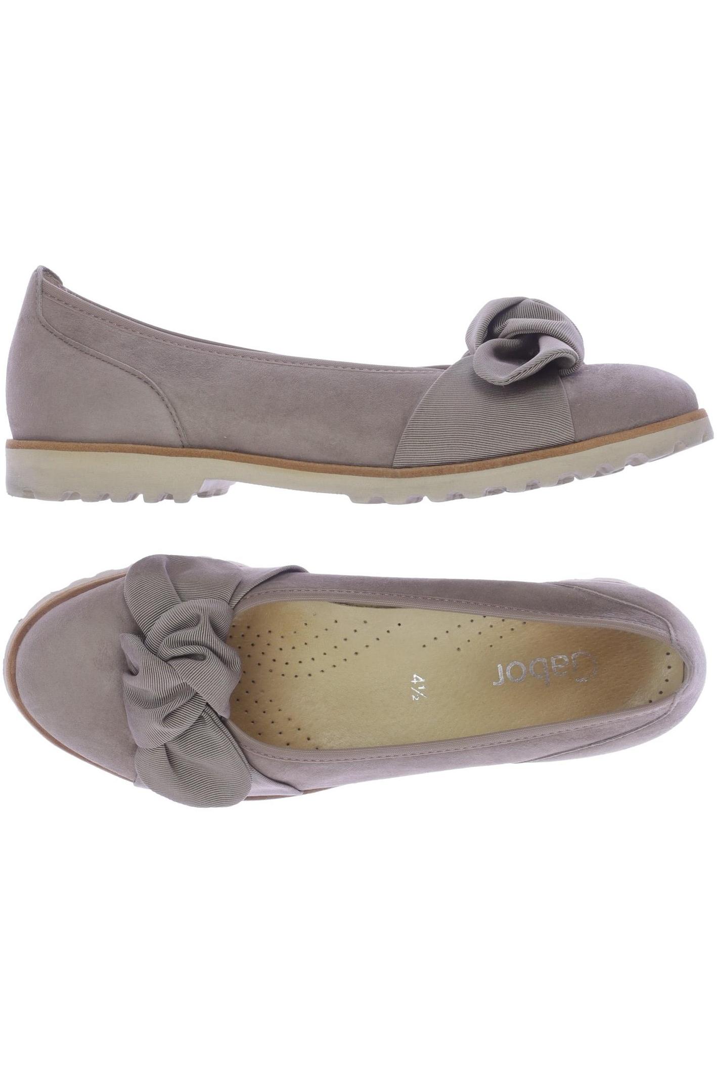 

Gabor Damen Ballerinas, beige, Gr. 4.5
