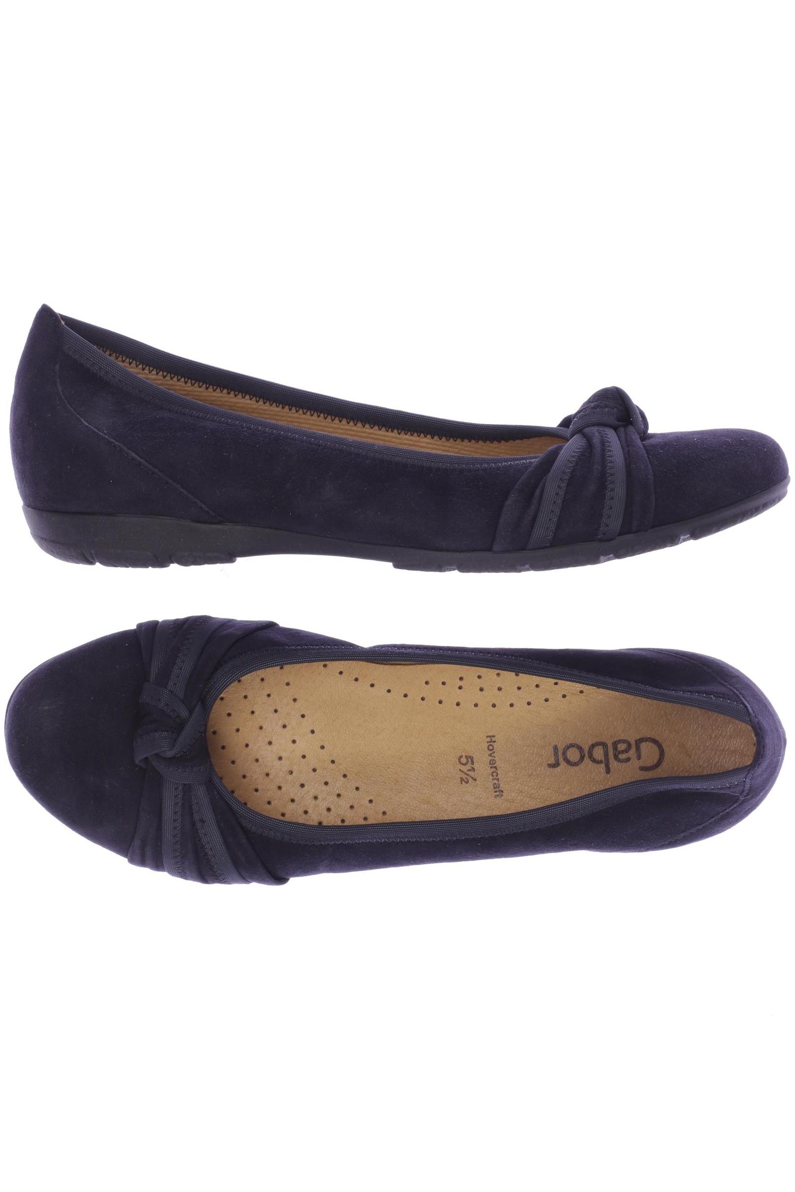 

Gabor Damen Ballerinas, marineblau, Gr. 5.5