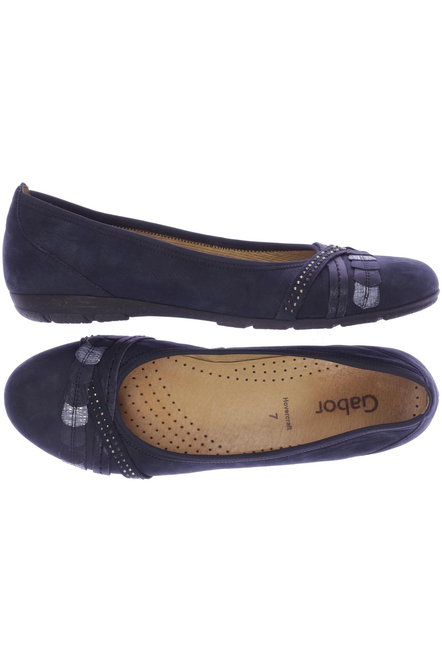 

Gabor Damen Ballerinas, marineblau, Gr. 7