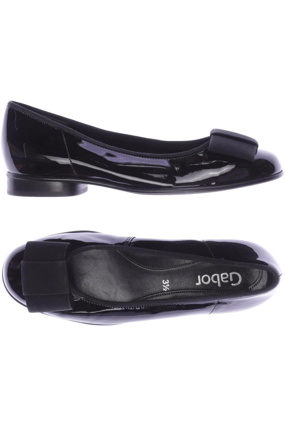 

Gabor Damen Ballerinas, schwarz, Gr. 3.5