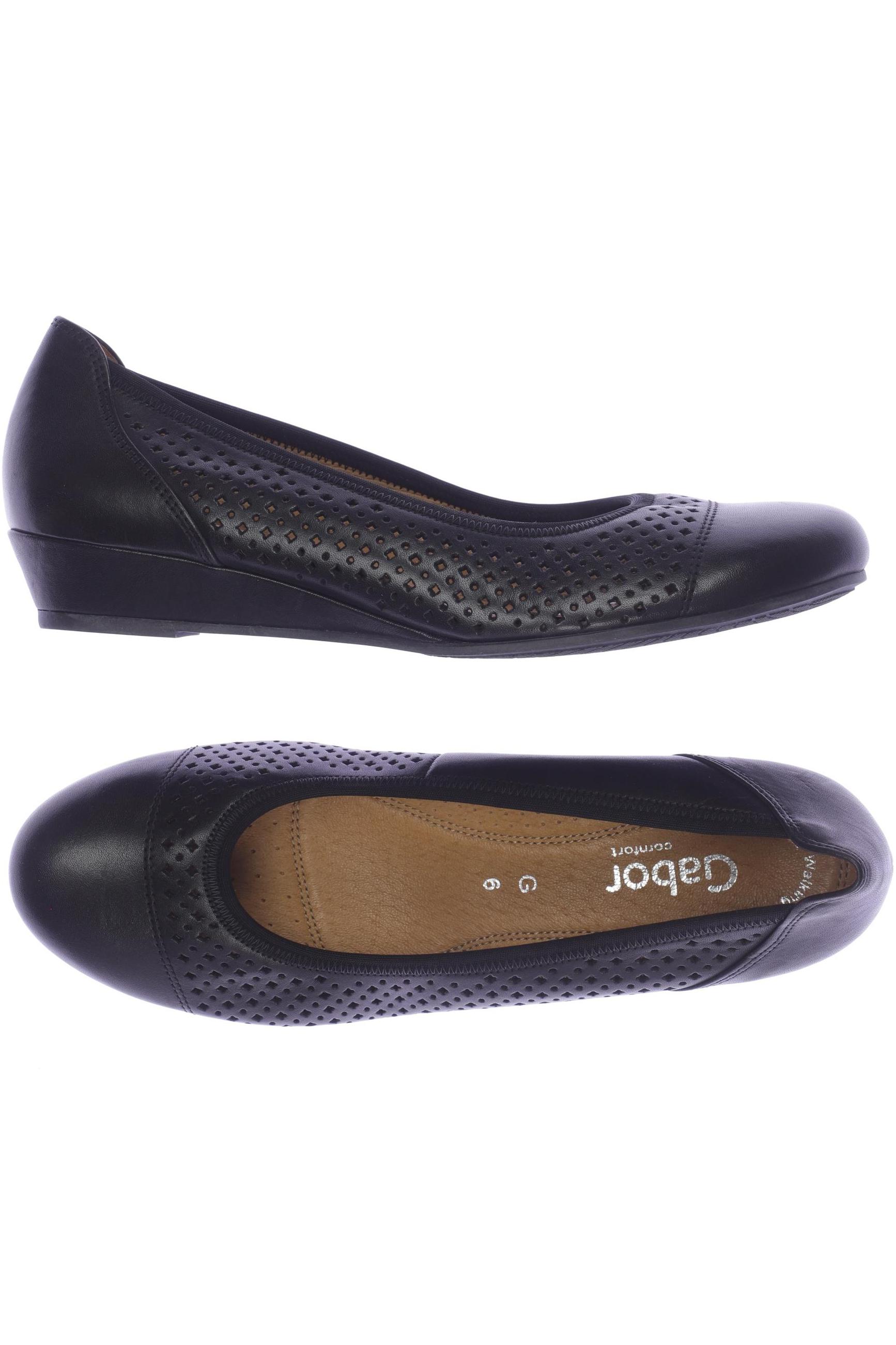

Gabor Damen Ballerinas, schwarz, Gr. 6