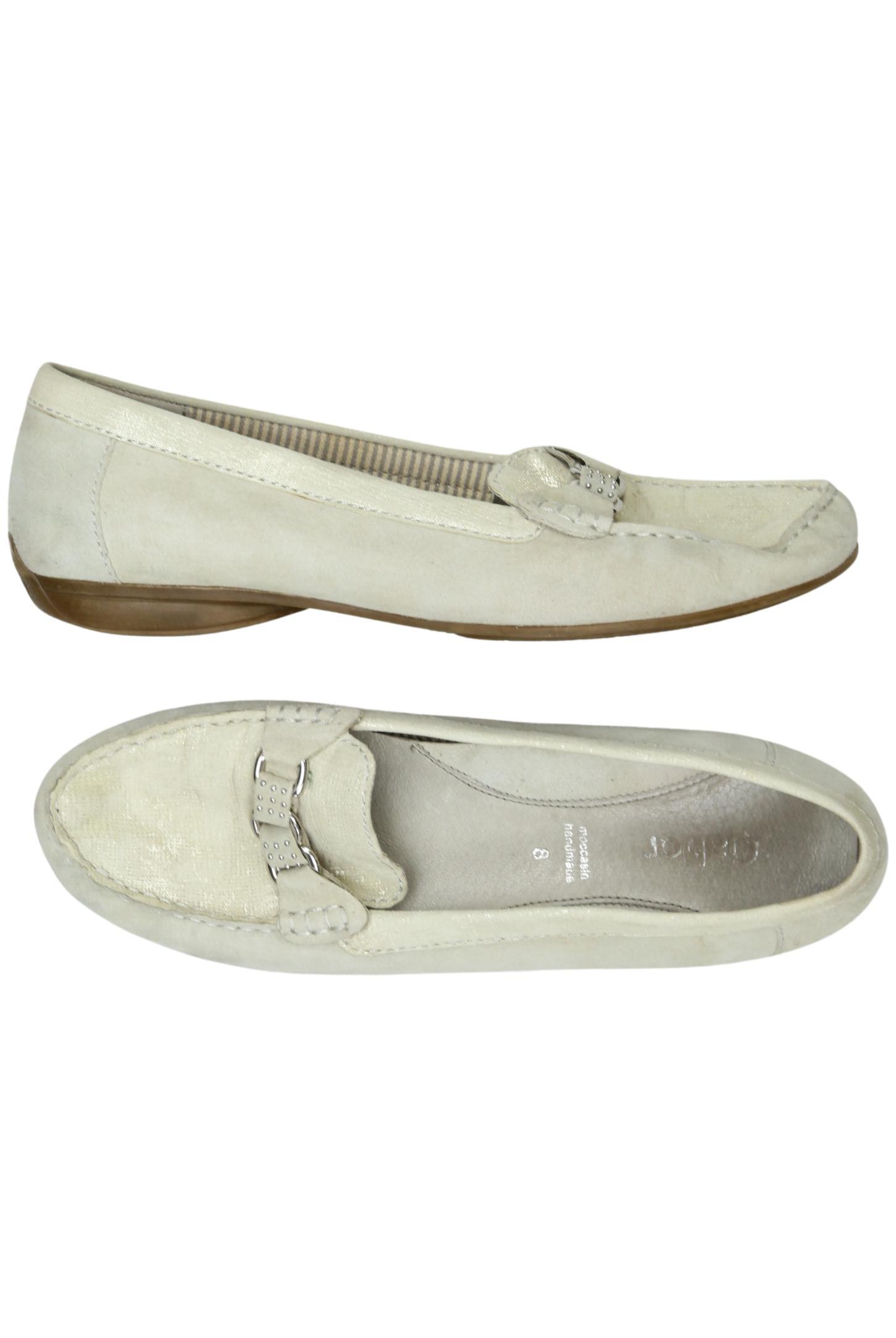 

Gabor Damen Ballerinas, cremeweiß, Gr. 8