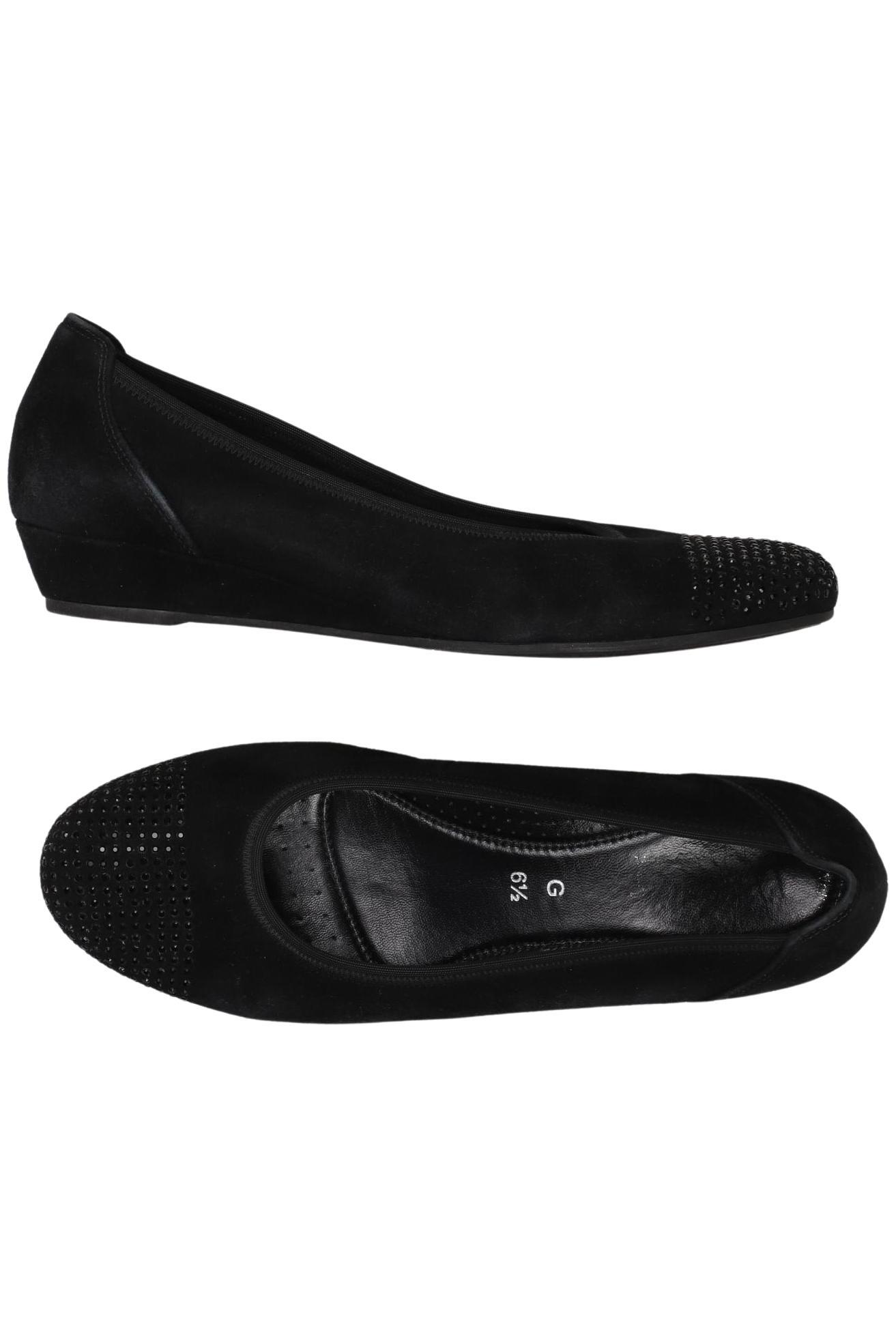 

Gabor Damen Ballerinas, schwarz, Gr. 6.5