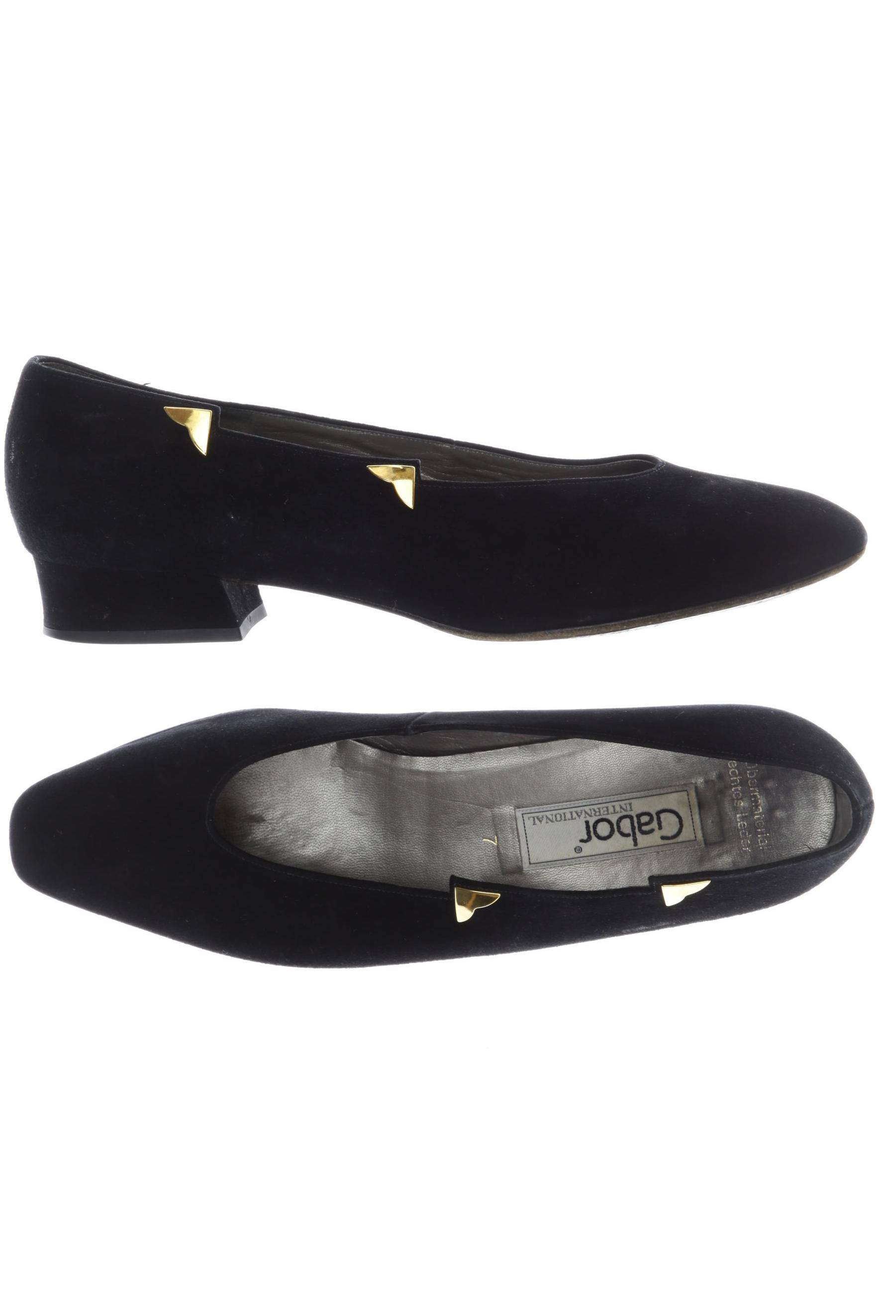 

Gabor Damen Ballerinas, schwarz, Gr. 7