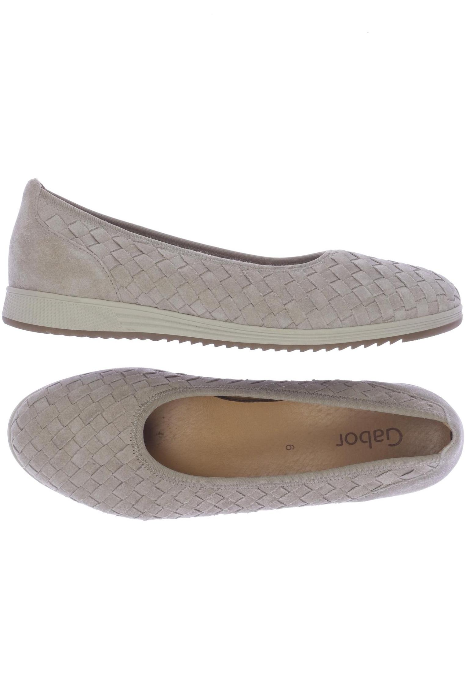 

Gabor Damen Ballerinas, beige, Gr. 6