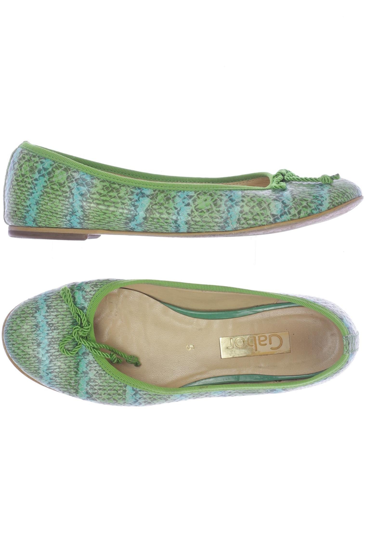 

Gabor Damen Ballerinas, hellgrün, Gr. 5