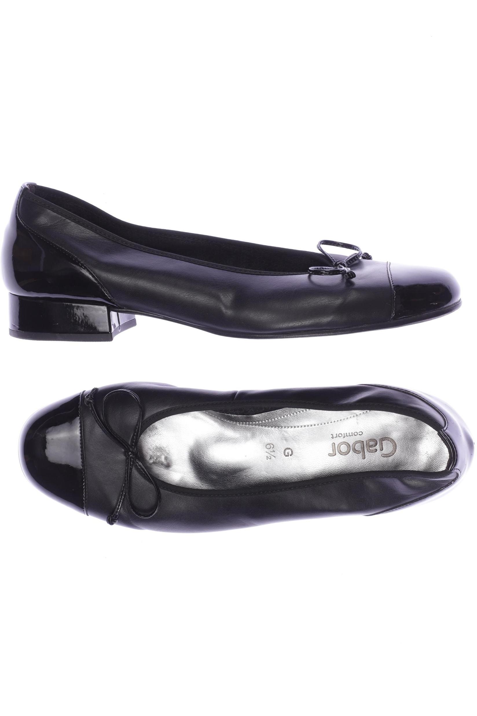 

Gabor Damen Ballerinas, schwarz, Gr. 6.5