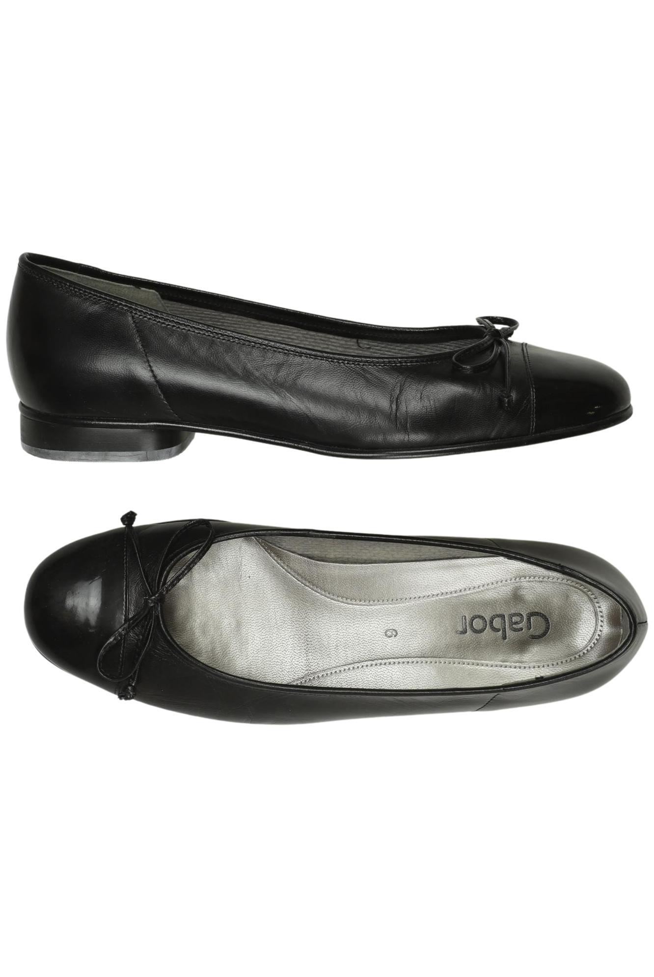 

Gabor Damen Ballerinas, schwarz, Gr. 6