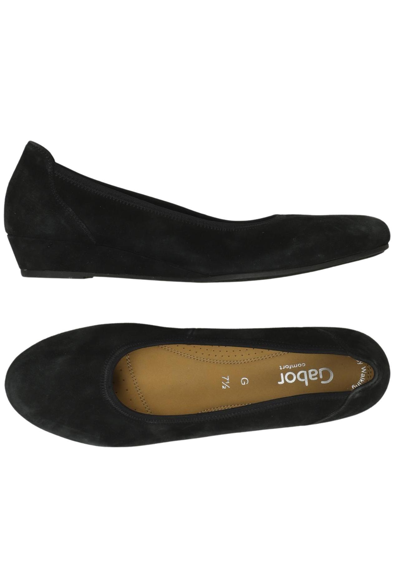 

Gabor Damen Ballerinas, schwarz, Gr. 7.5