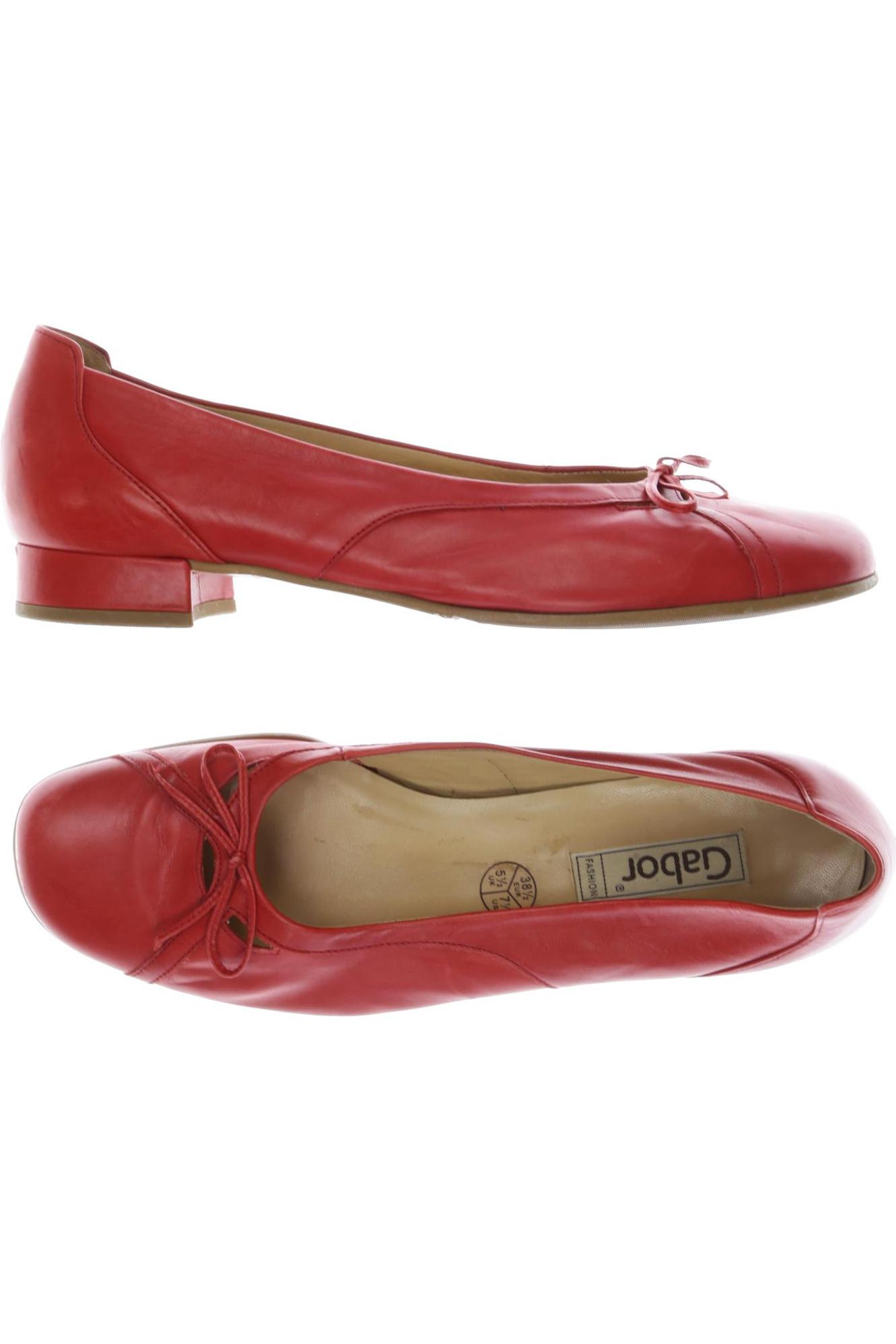 

Gabor Damen Ballerinas, rot, Gr. 38.5