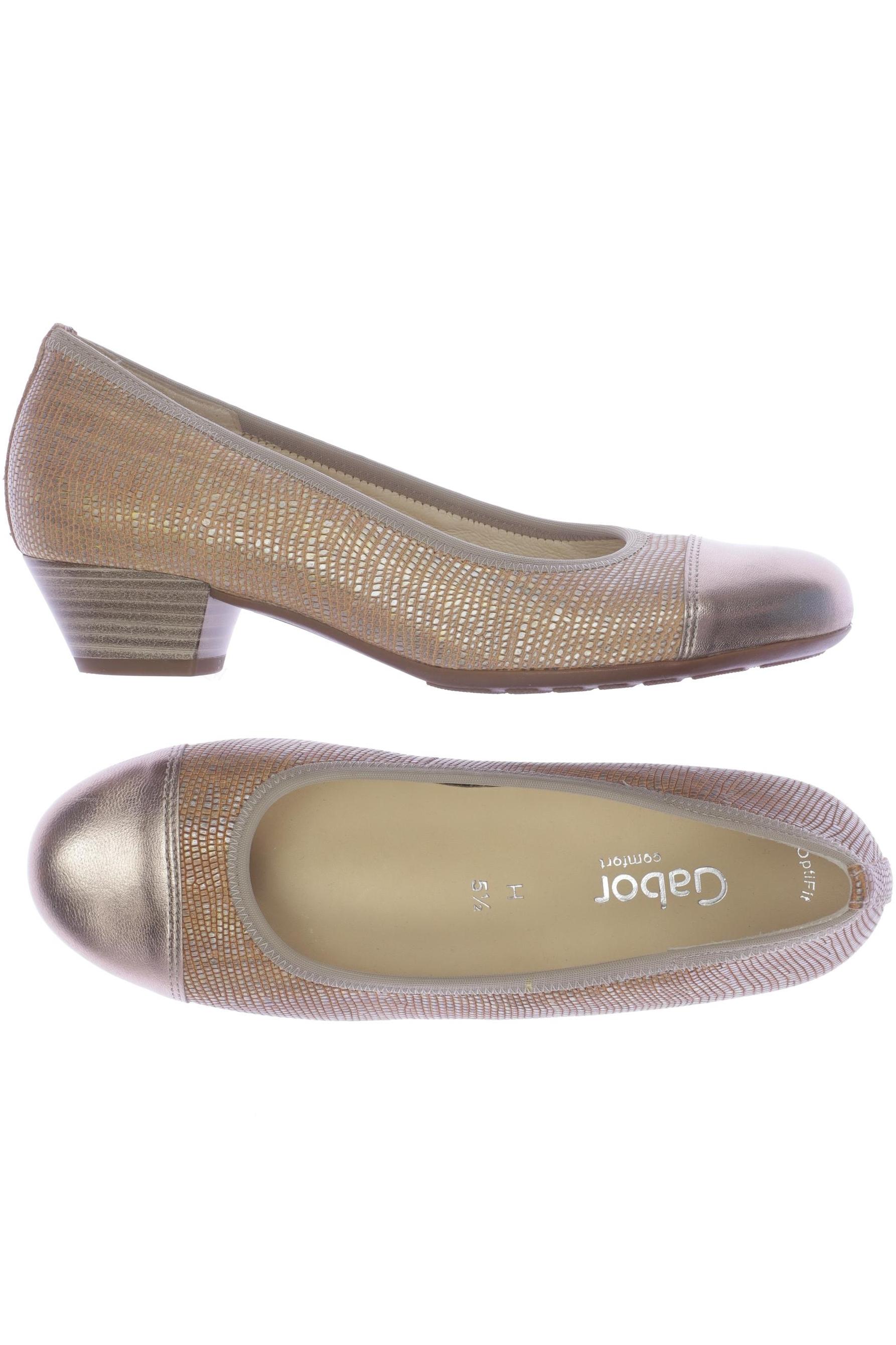 

Gabor Damen Ballerinas, beige, Gr. 5.5