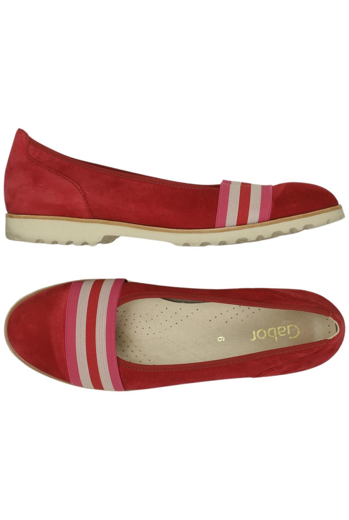 

Gabor Damen Ballerinas, rot, Gr. 6