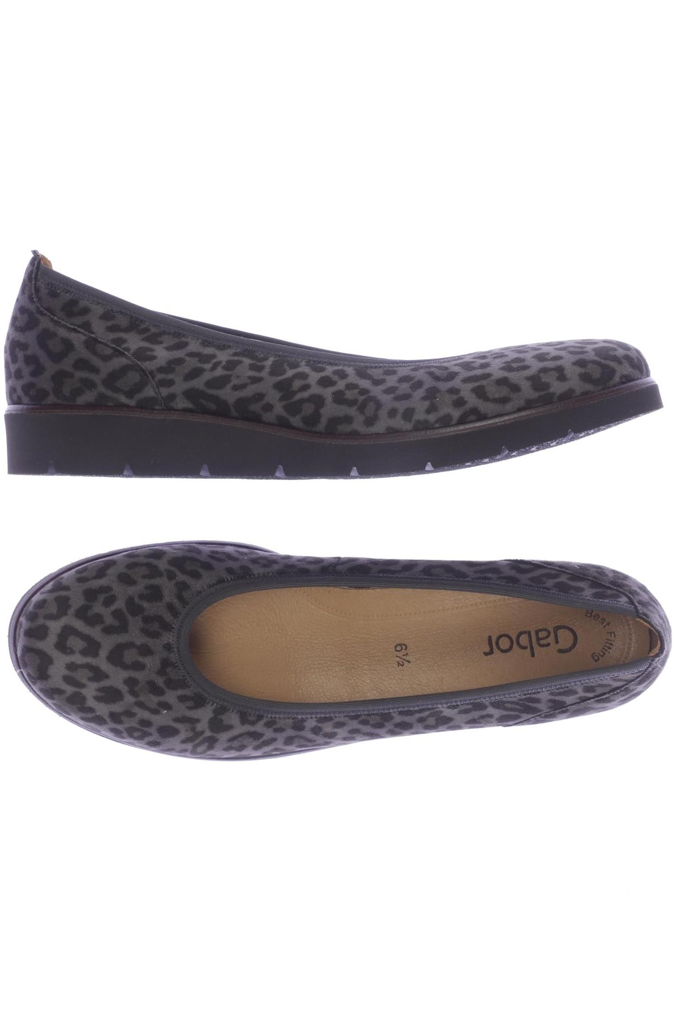 

Gabor Damen Ballerinas, grau, Gr. 6.5