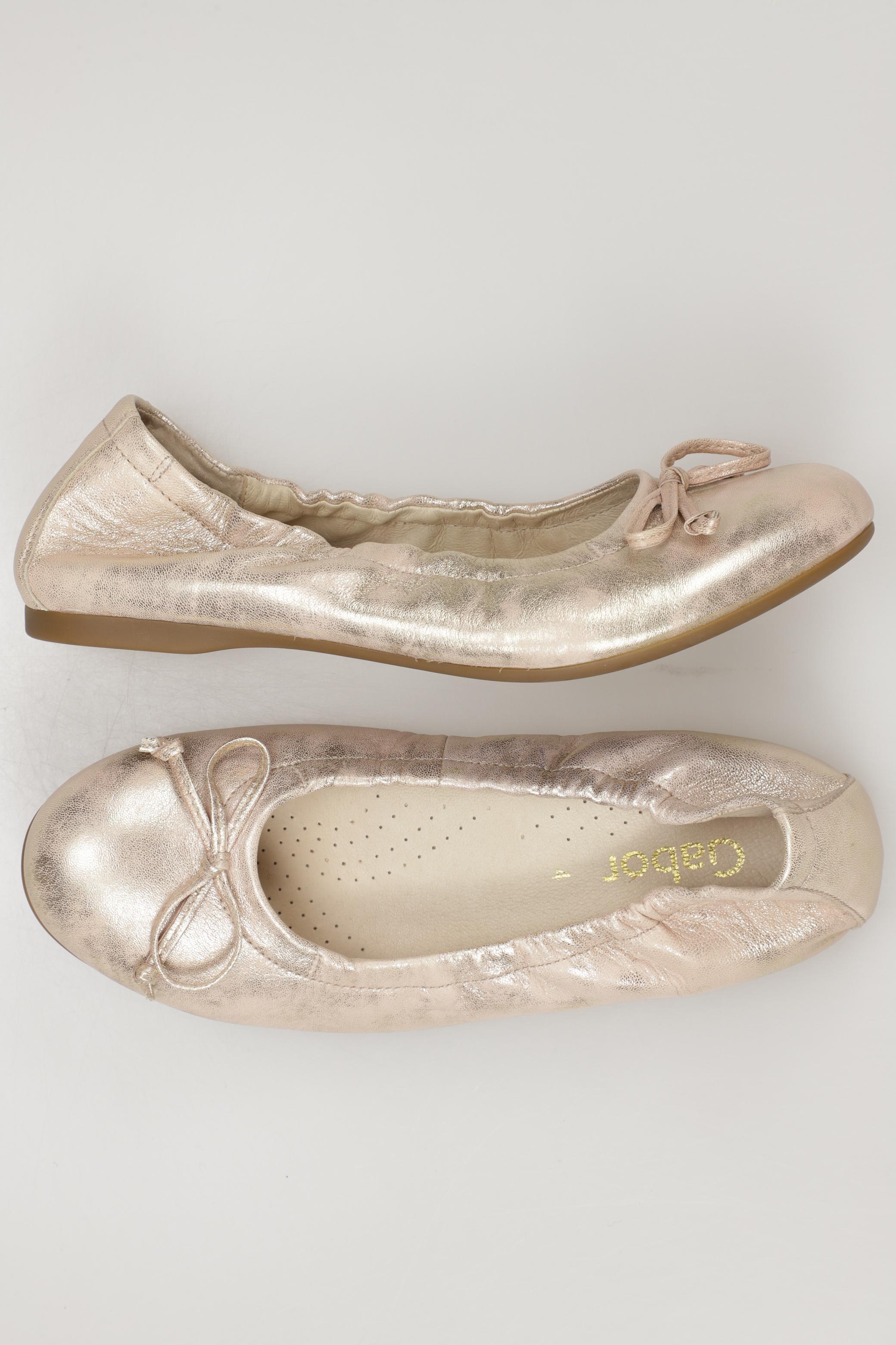 

Gabor Damen Ballerinas, gold, Gr. 4