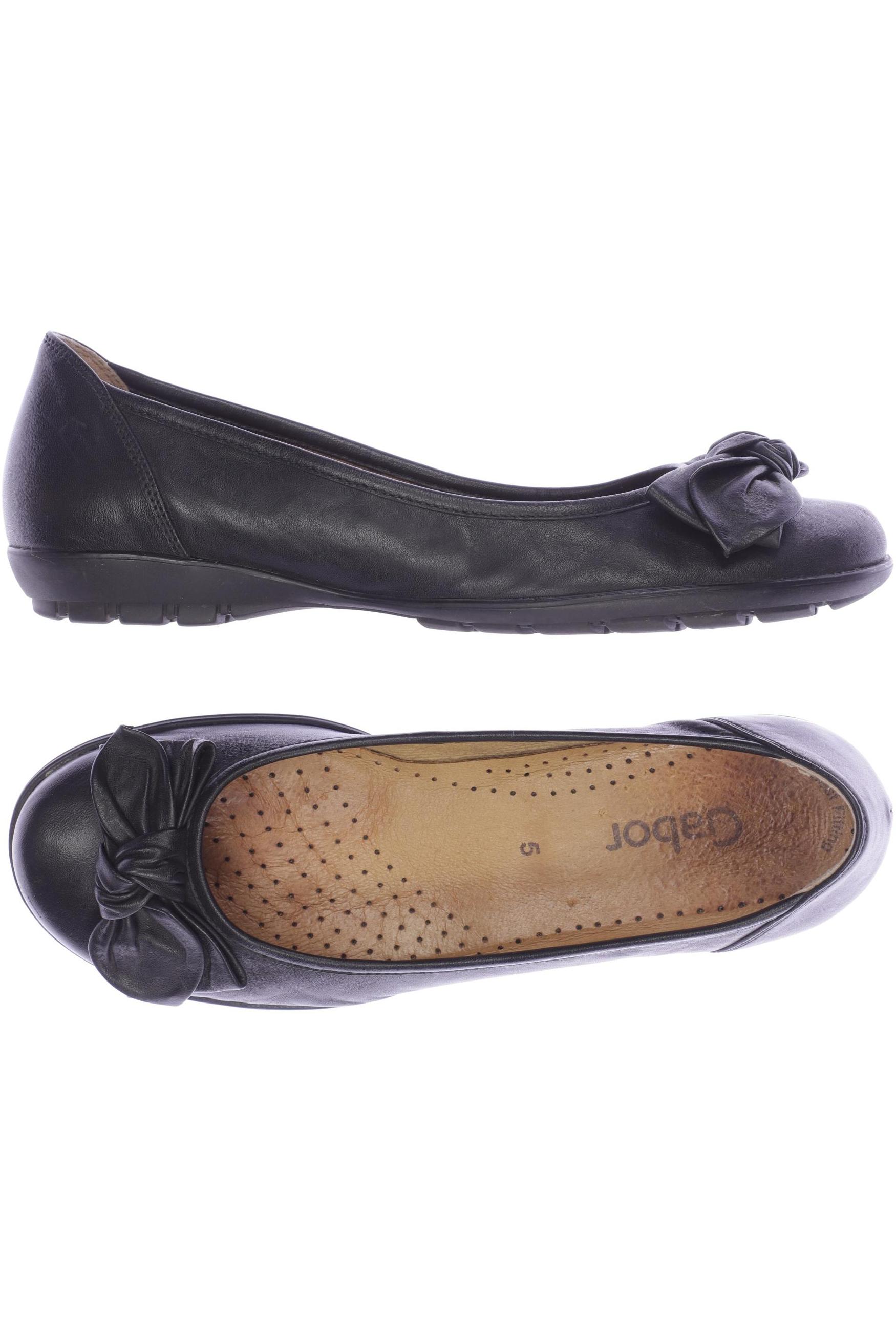

Gabor Damen Ballerinas, schwarz