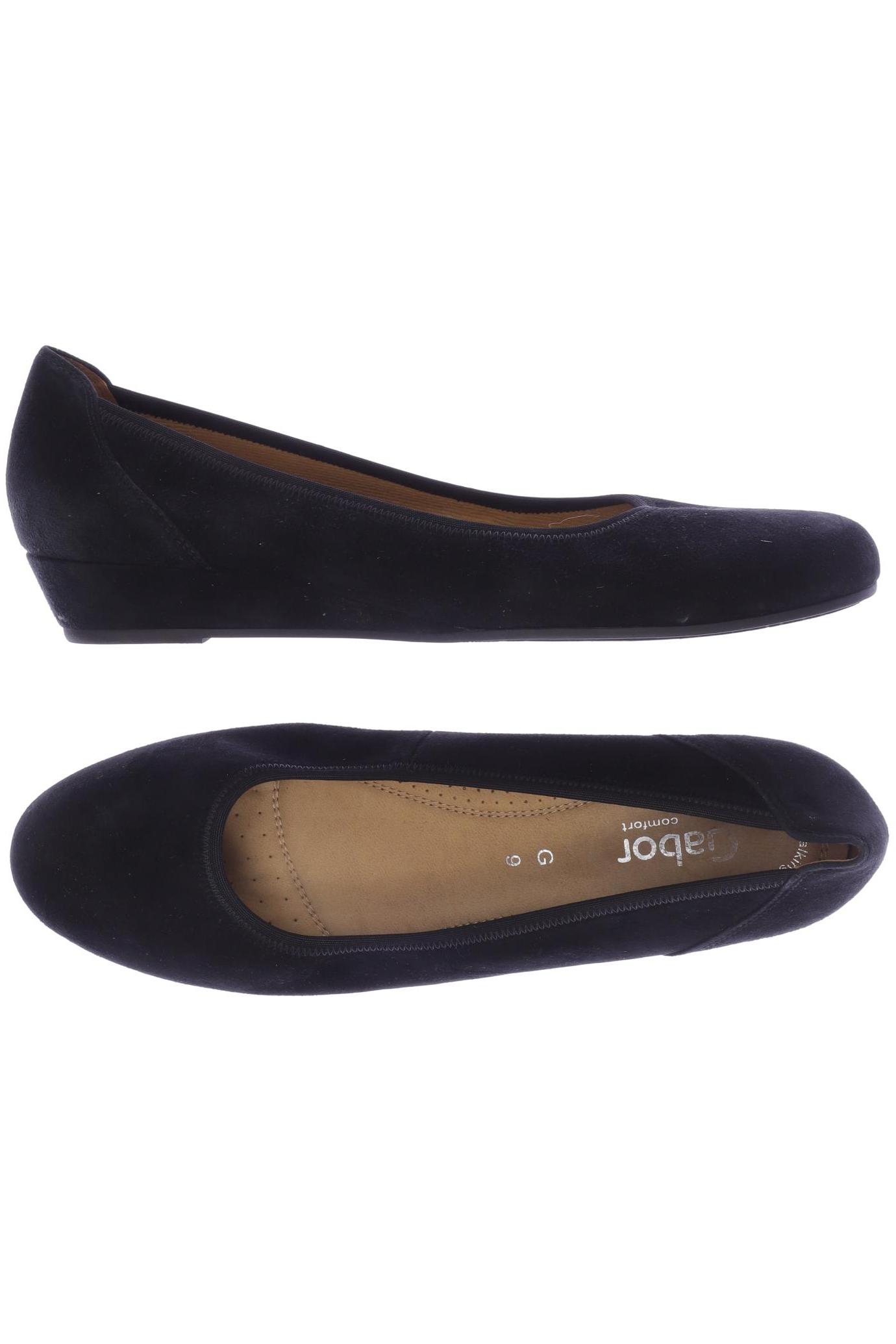 

Gabor Damen Ballerinas, schwarz, Gr. 9
