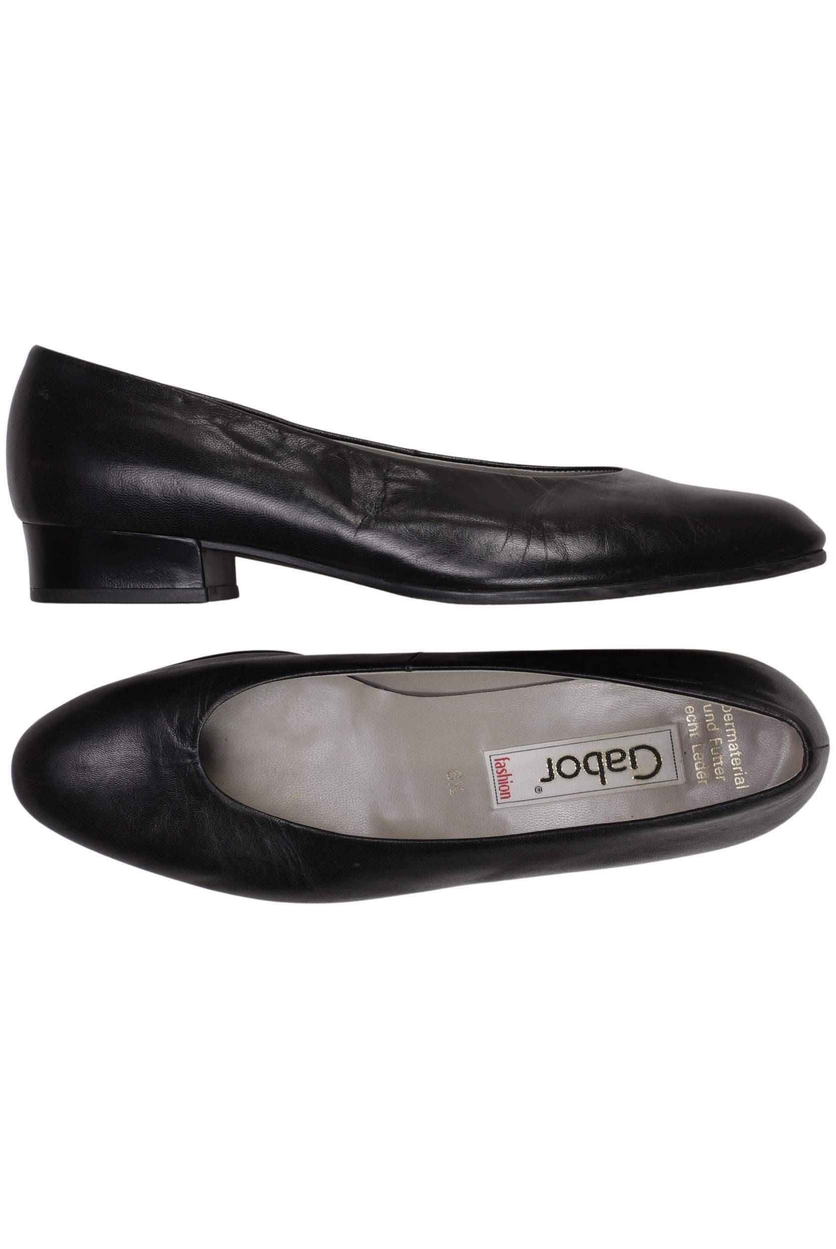 

Gabor Damen Ballerinas, schwarz, Gr. 6.5