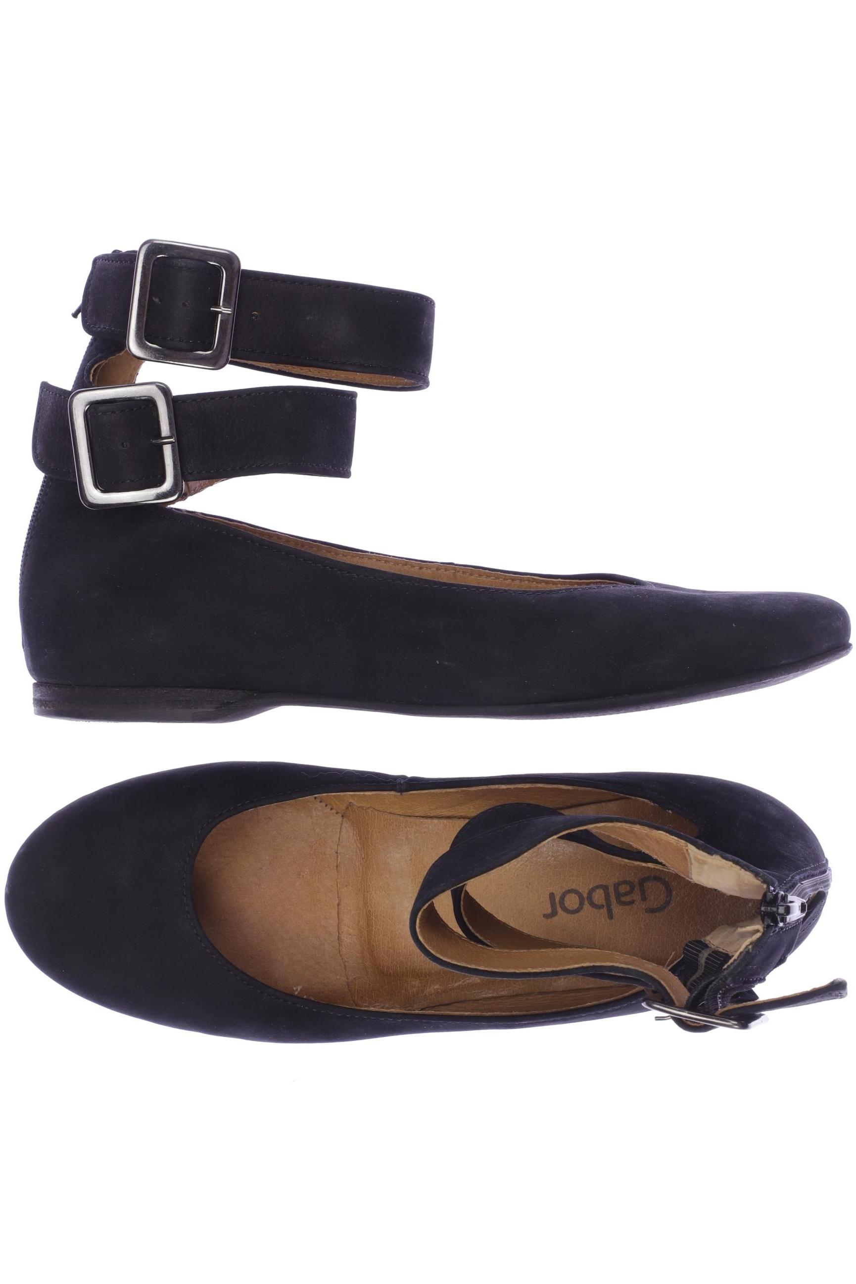 

Gabor Damen Ballerinas, schwarz, Gr. 4