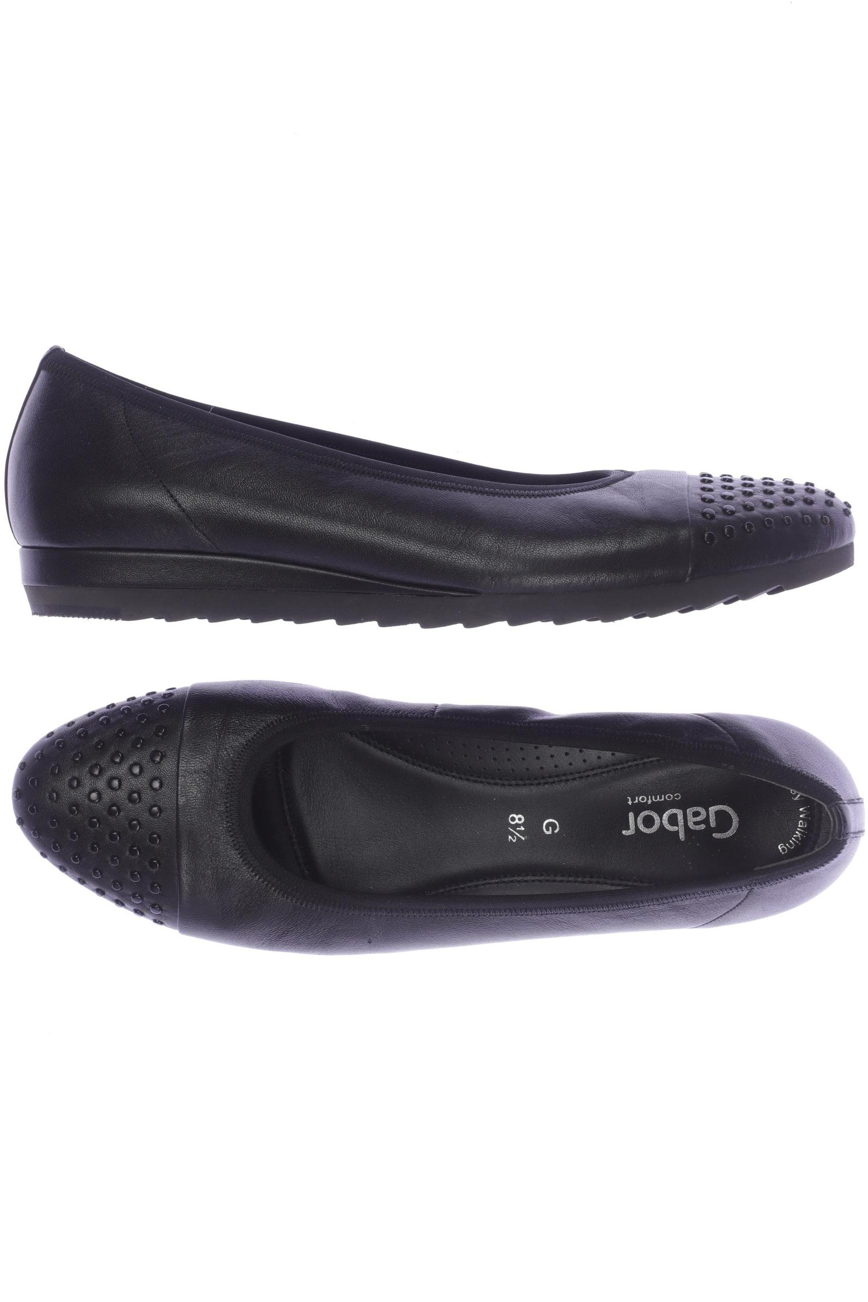 

Gabor Damen Ballerinas, schwarz, Gr. 8.5