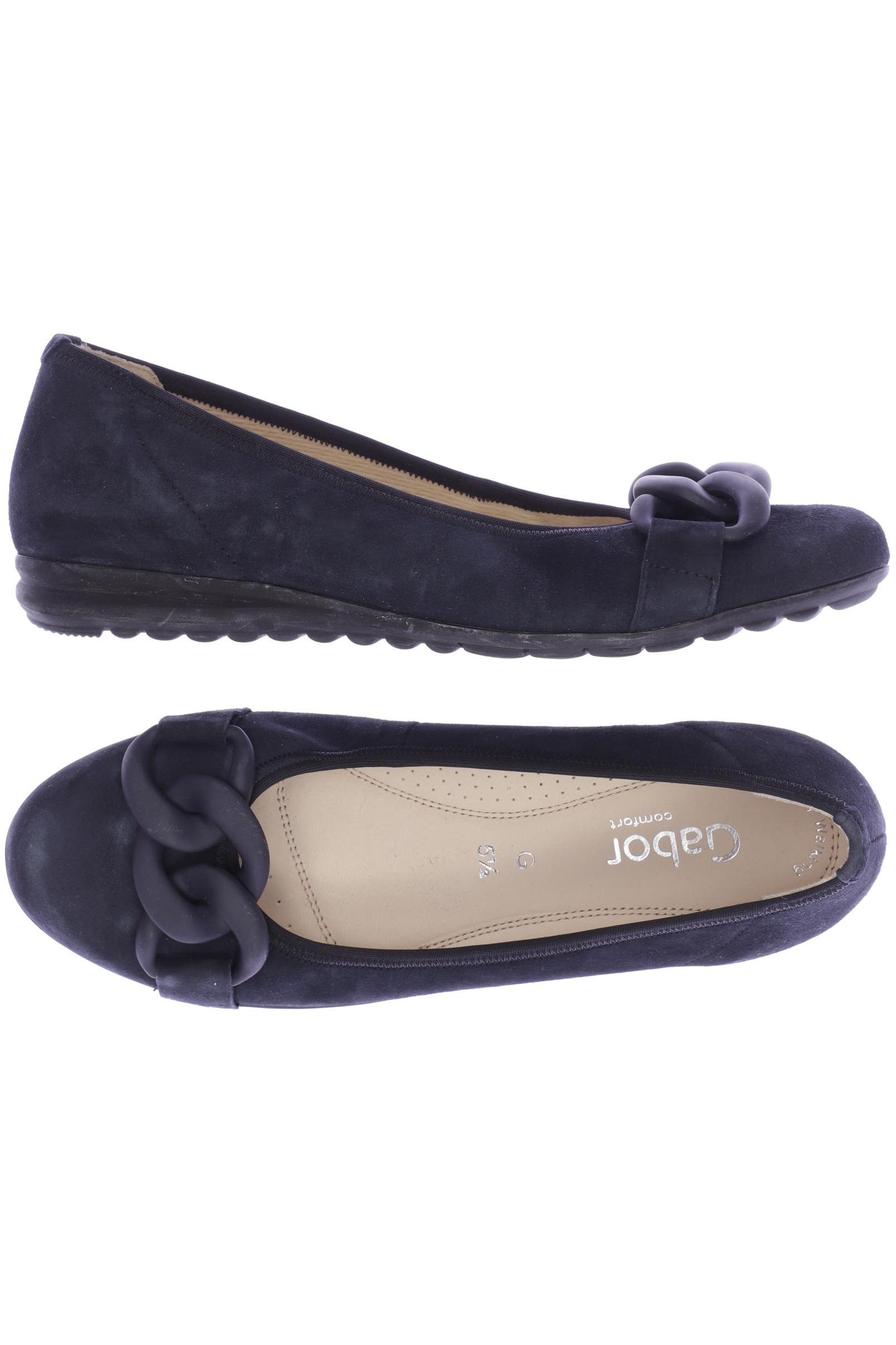 

Gabor Damen Ballerinas, marineblau, Gr. 5.5