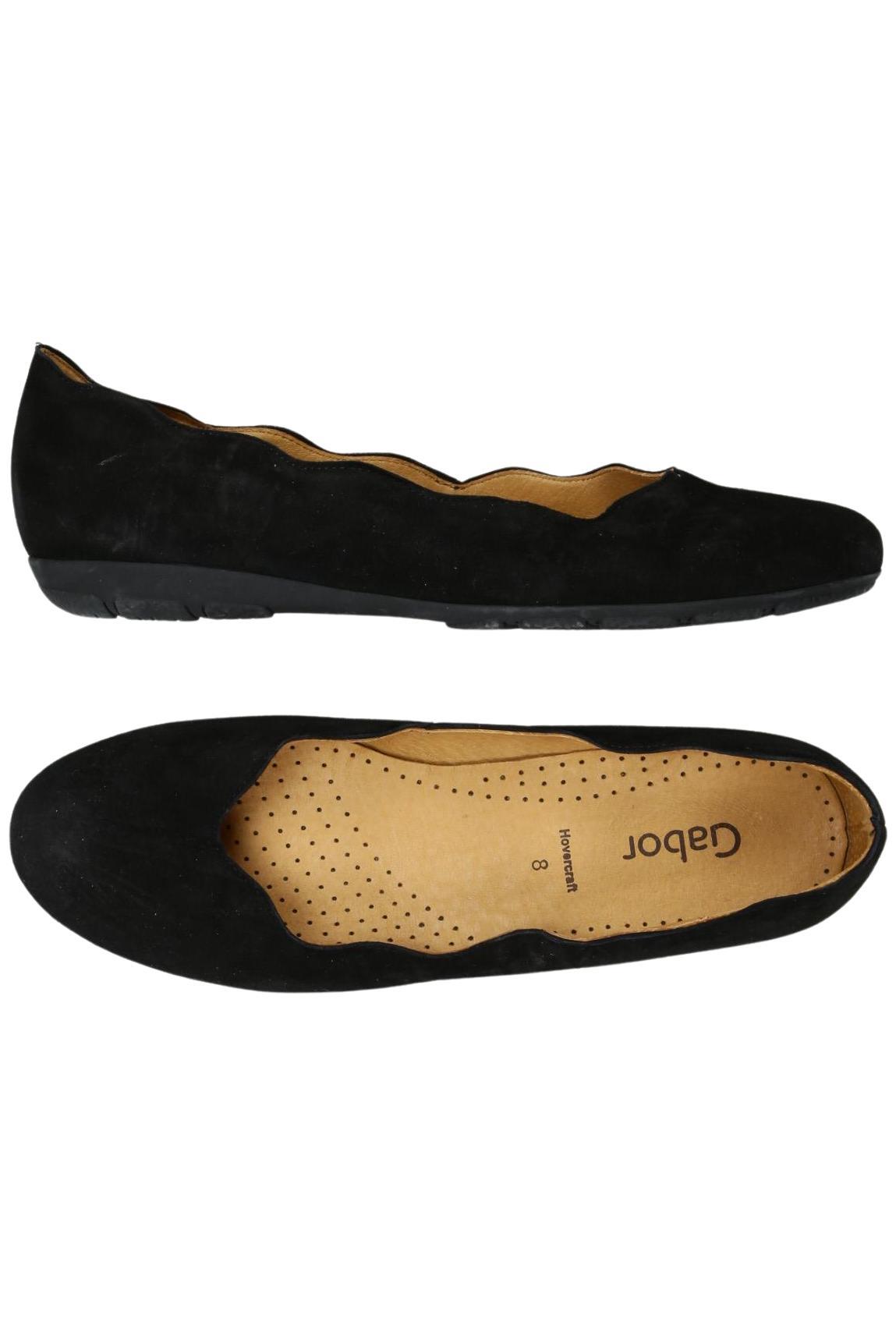

Gabor Damen Ballerinas, schwarz, Gr. 8