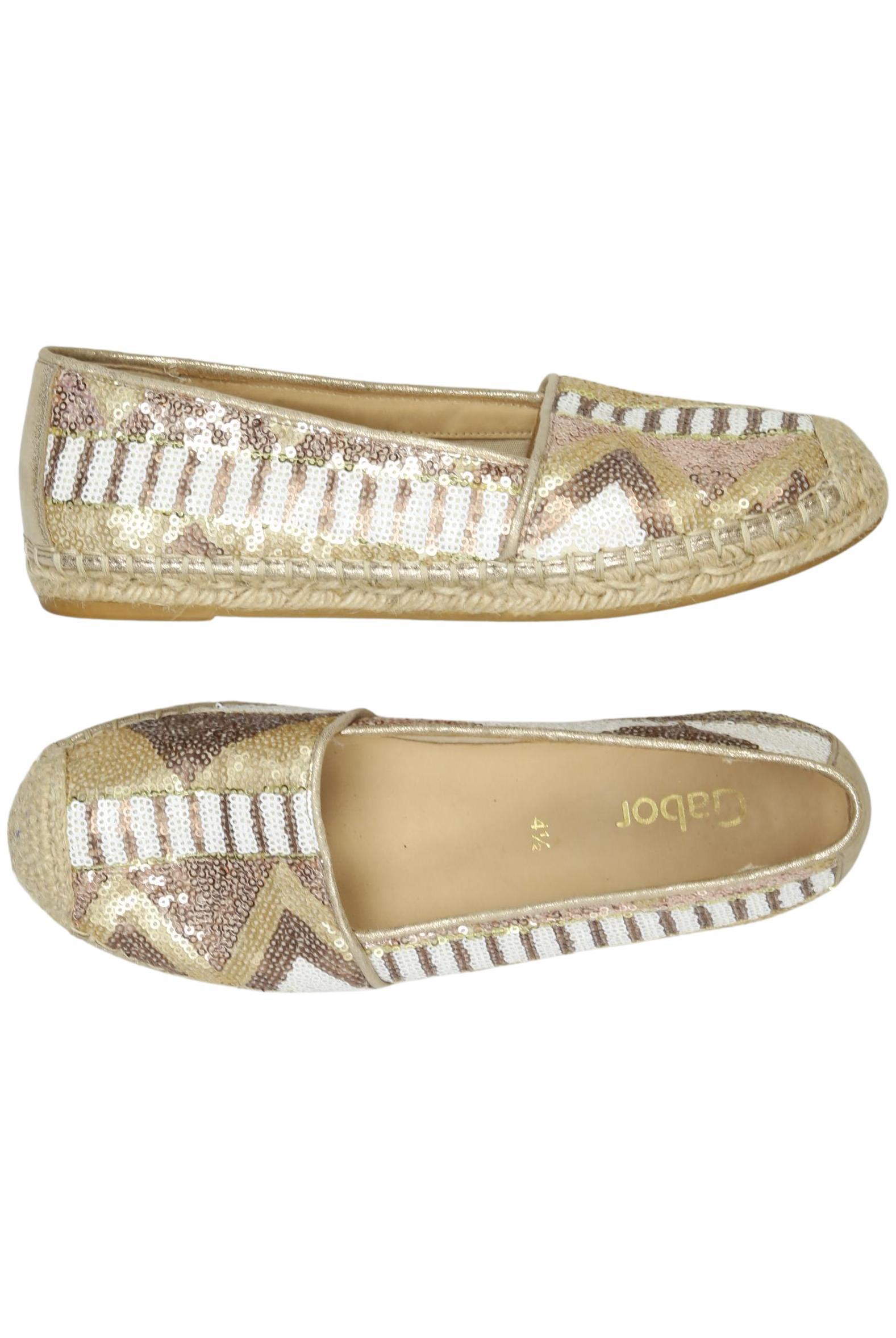 

Gabor Damen Ballerinas, gold, Gr. 4.5