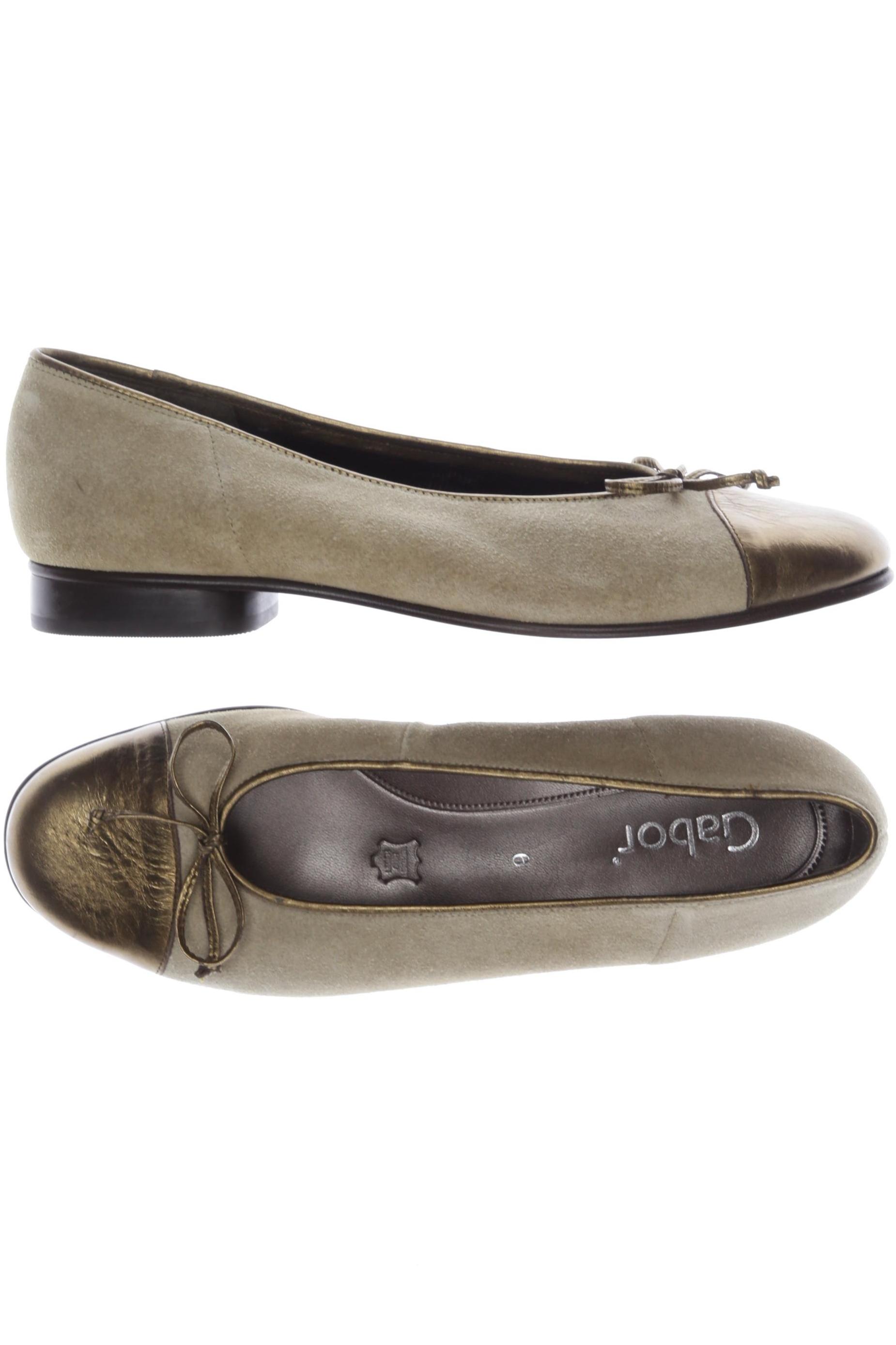 

Gabor Damen Ballerinas, beige, Gr. 6