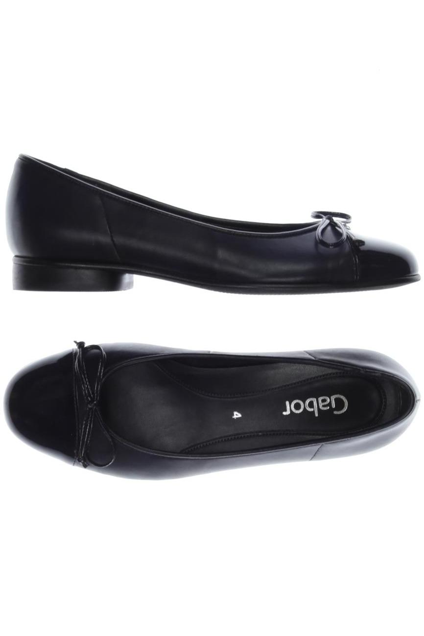 

Gabor Damen Ballerinas, schwarz, Gr. 4