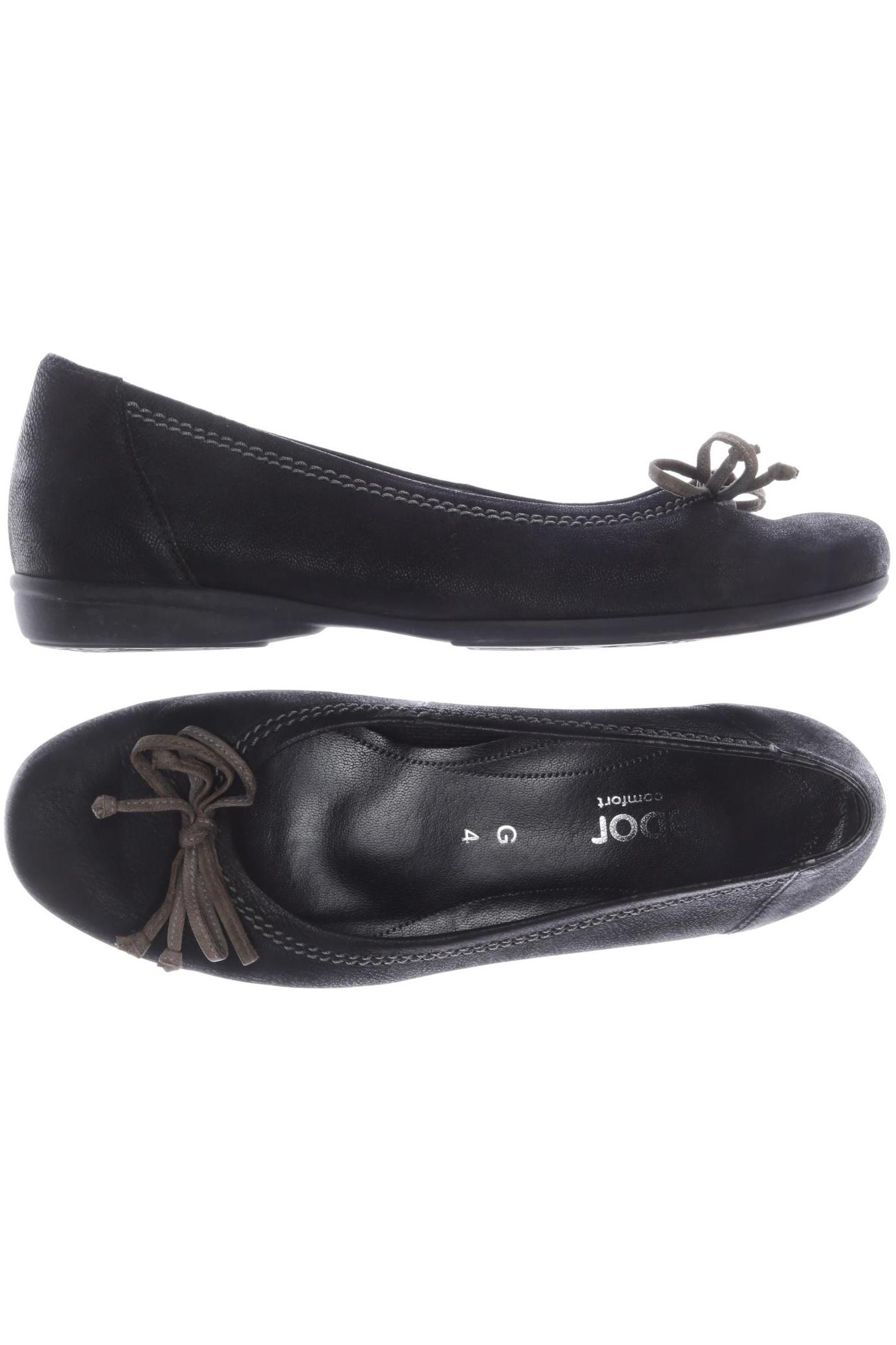 

Gabor Damen Ballerinas, schwarz, Gr. 4