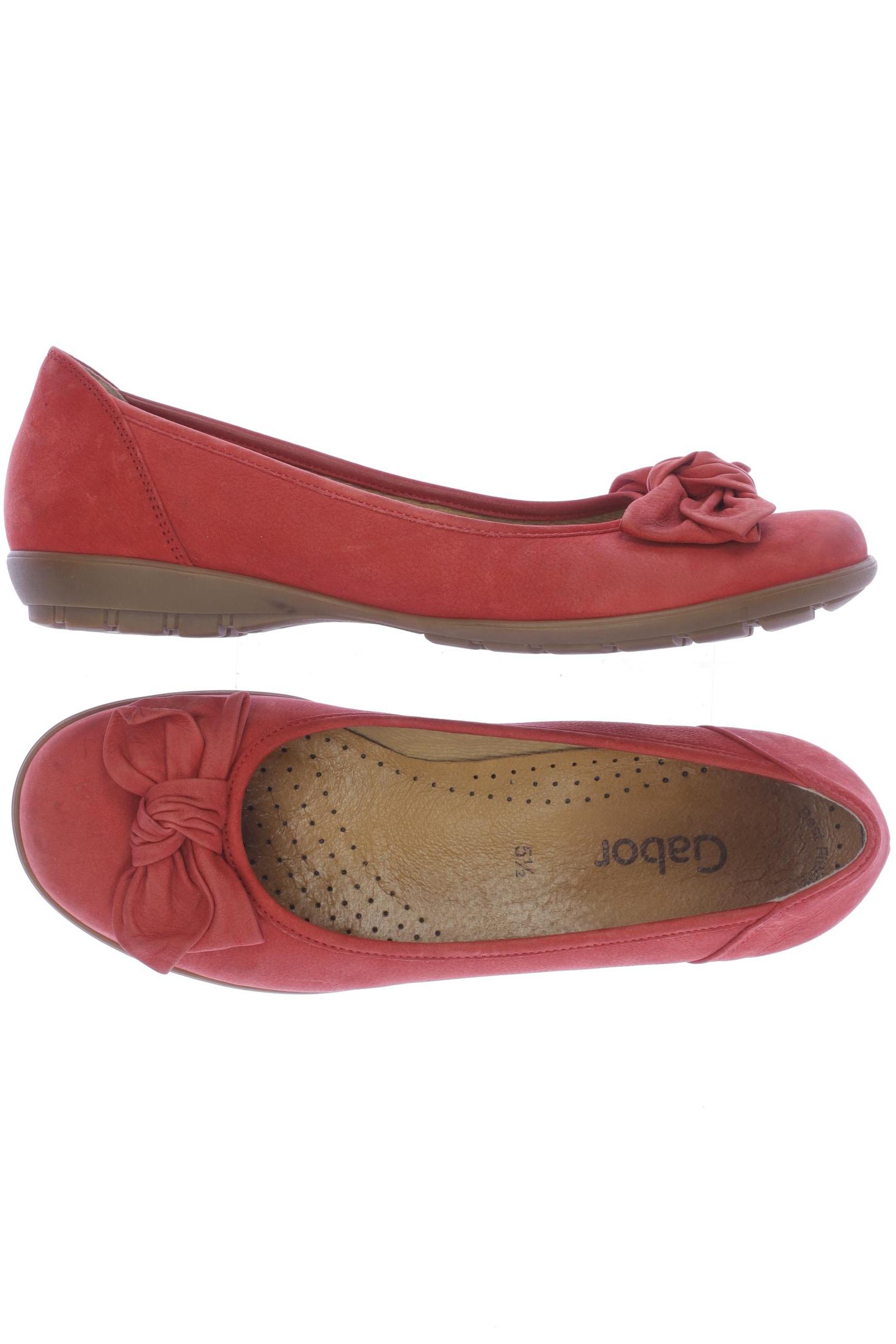 

Gabor Damen Ballerinas, rot, Gr. 5.5