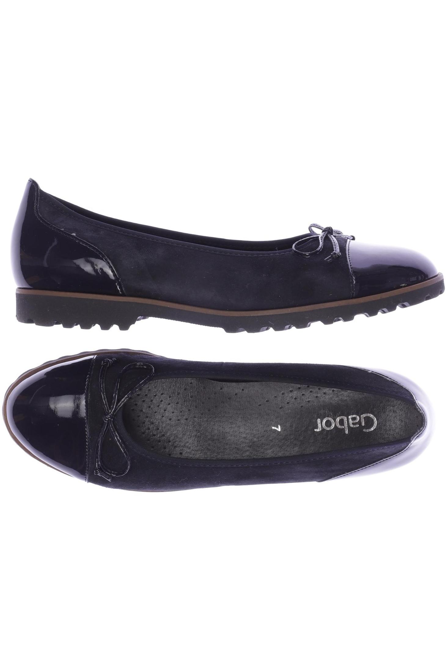 

Gabor Damen Ballerinas, marineblau, Gr. 7