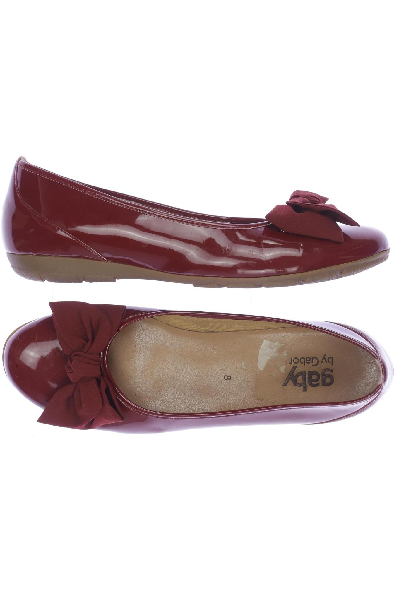 

Gabor Damen Ballerinas, rot, Gr. 8