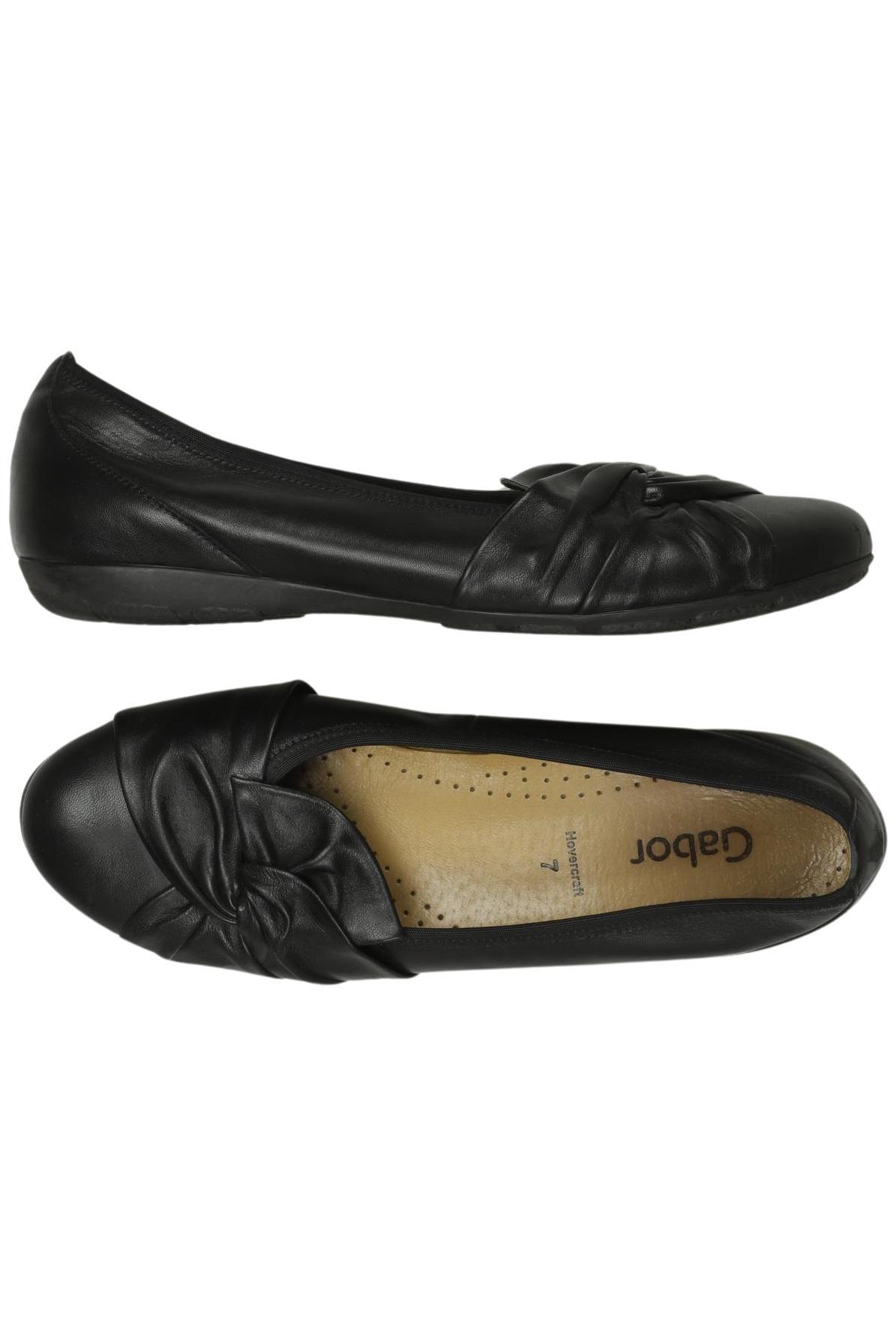 

Gabor Damen Ballerinas, schwarz, Gr. 7