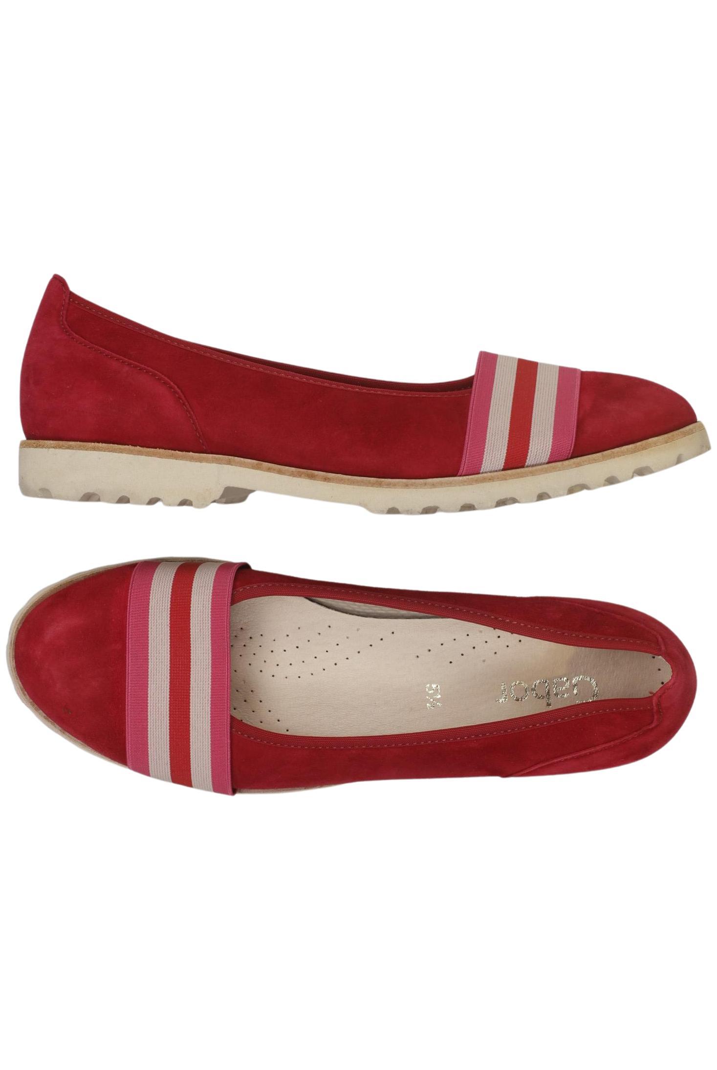 

Gabor Damen Ballerinas, rot, Gr. 5.5