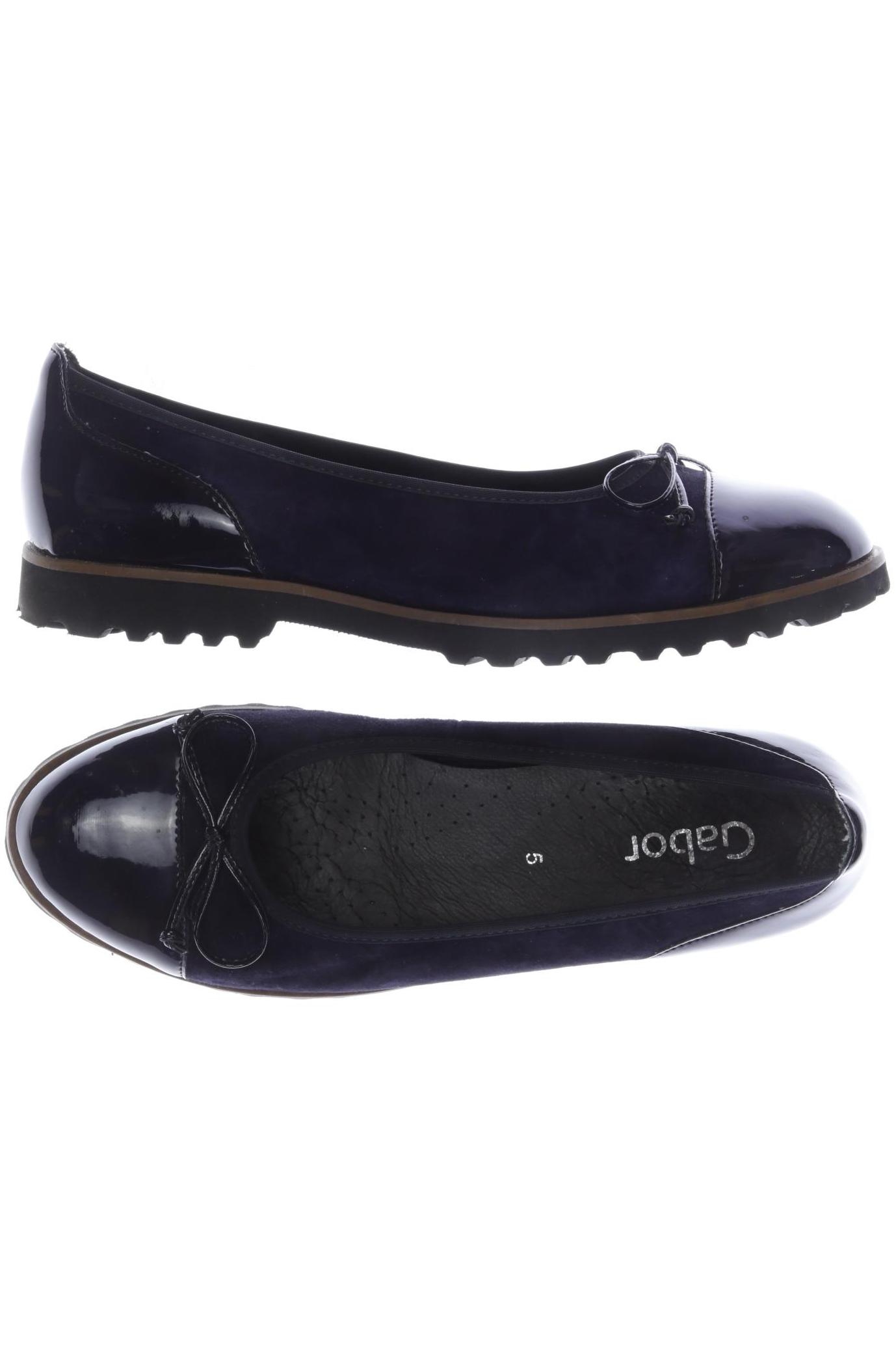 

Gabor Damen Ballerinas, marineblau, Gr. 5