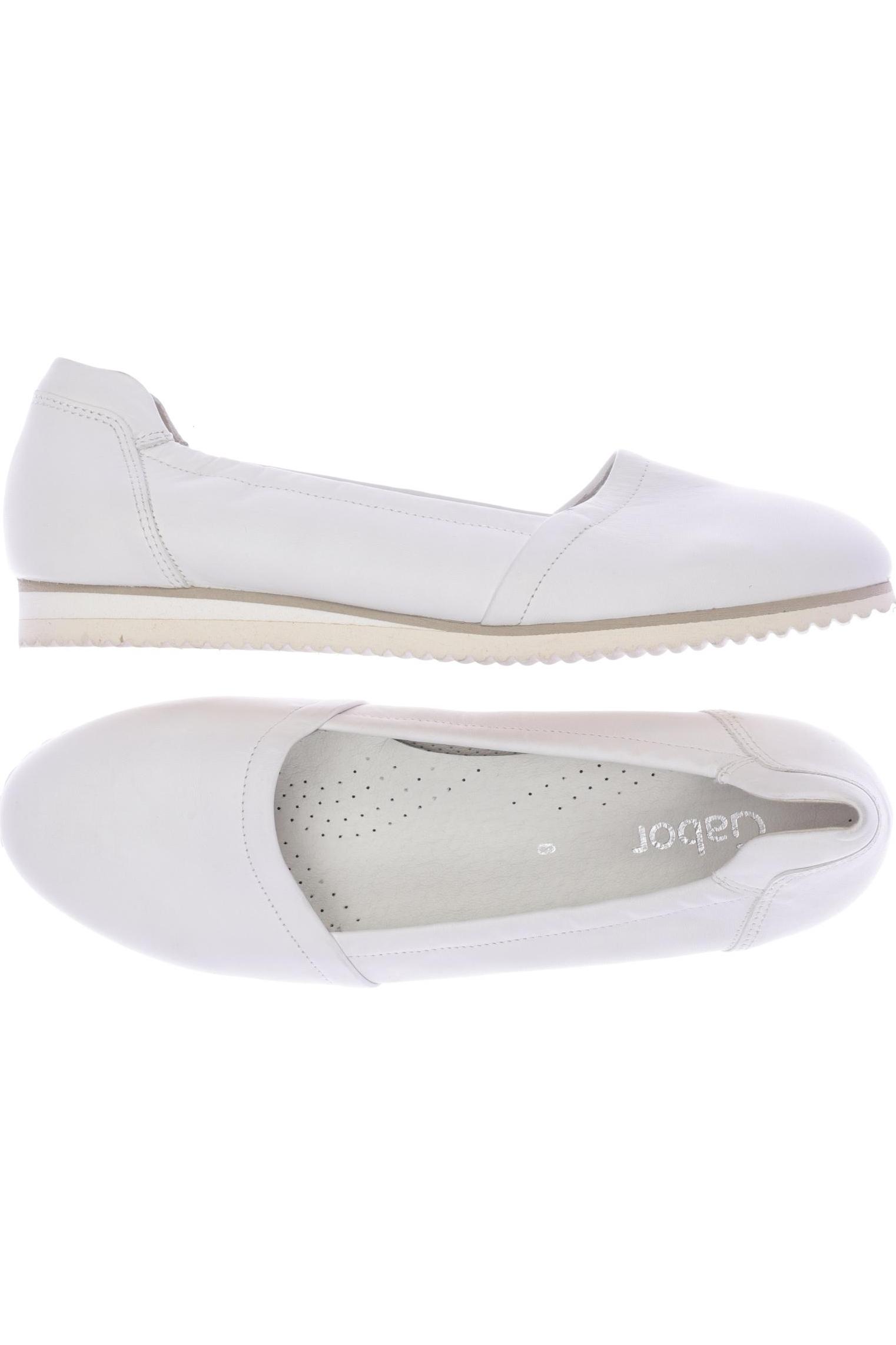 

Gabor Damen Ballerinas, weiß, Gr. 6