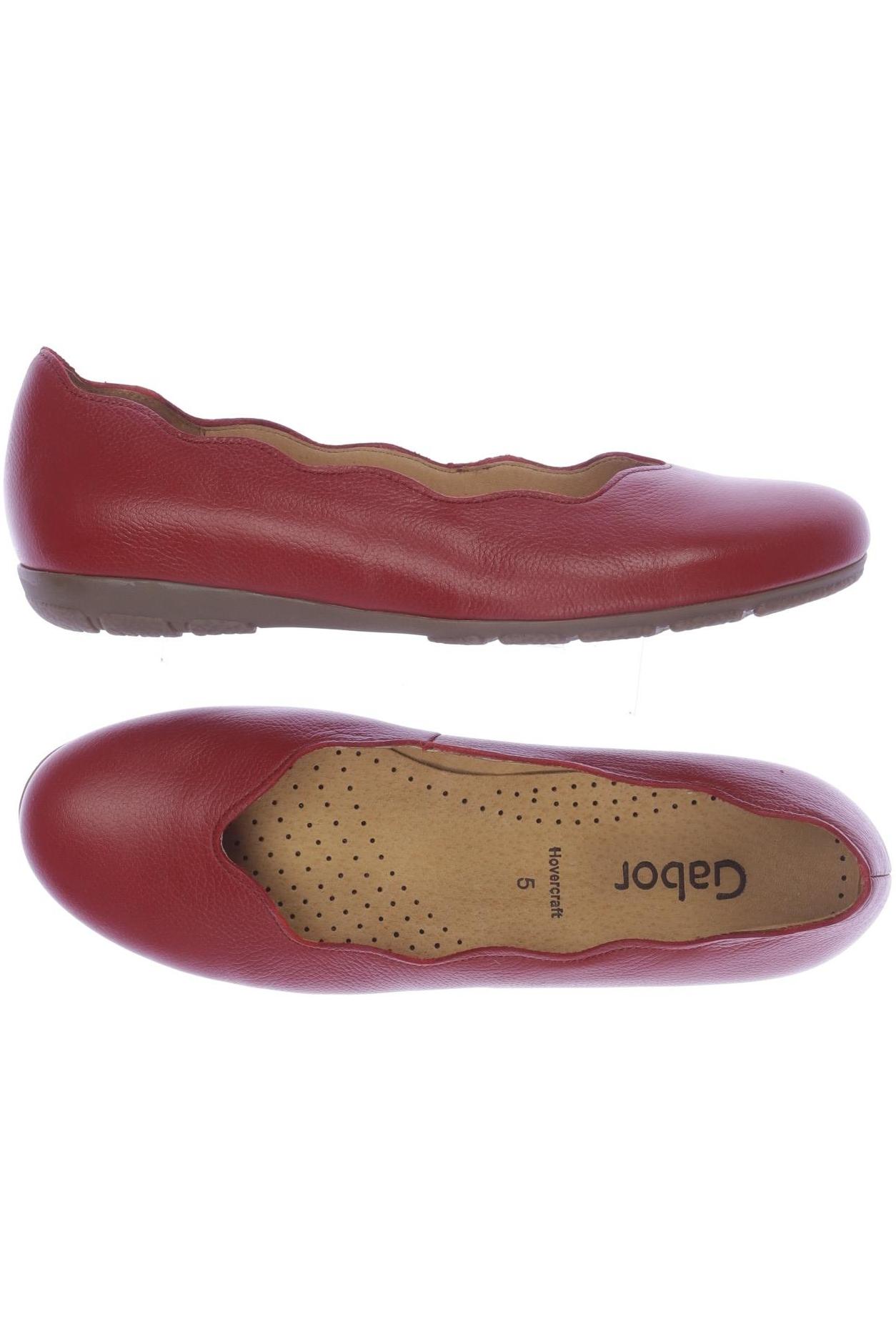 

Gabor Damen Ballerinas, rot, Gr. 5