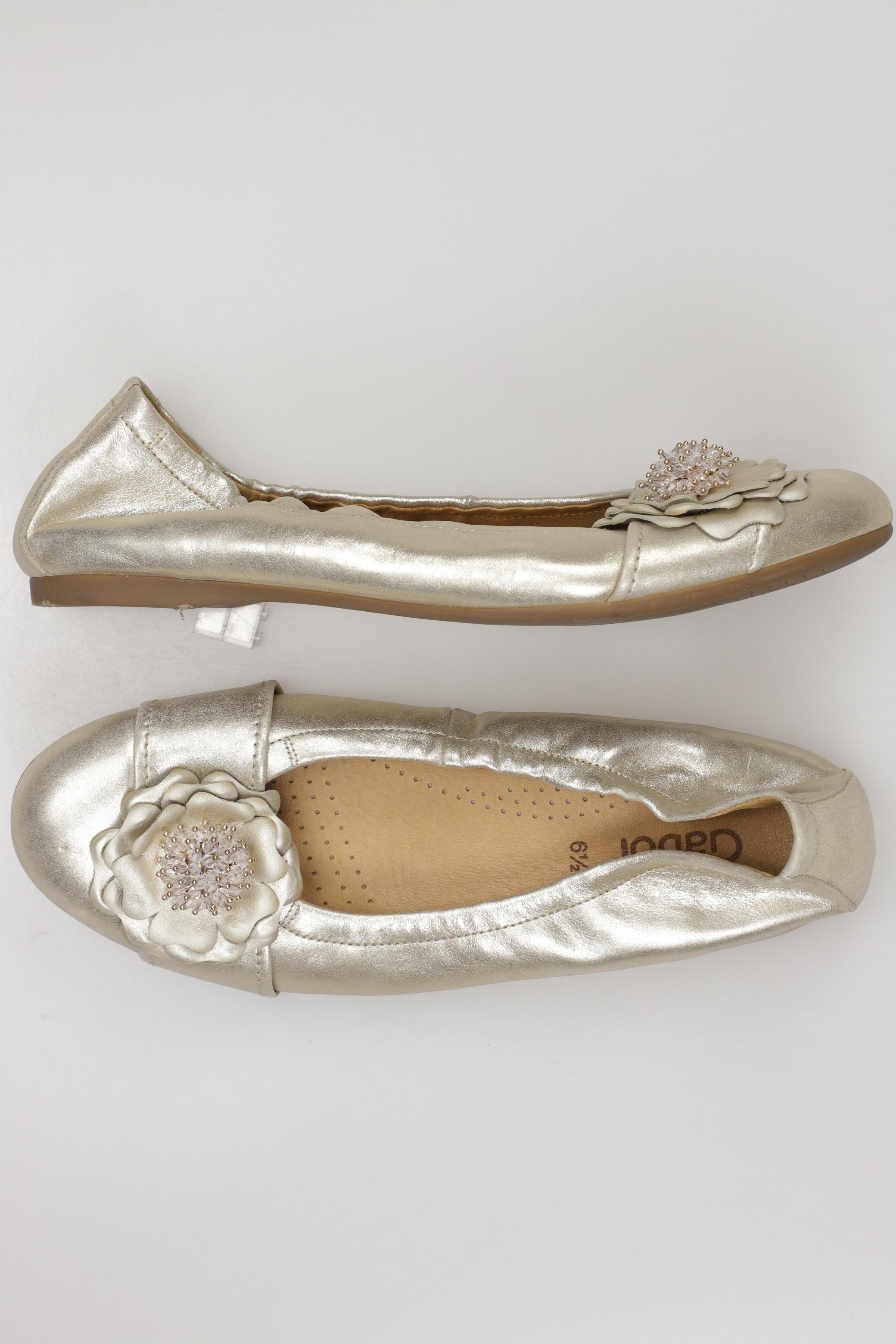 

Gabor Damen Ballerinas, gold, Gr. 6.5