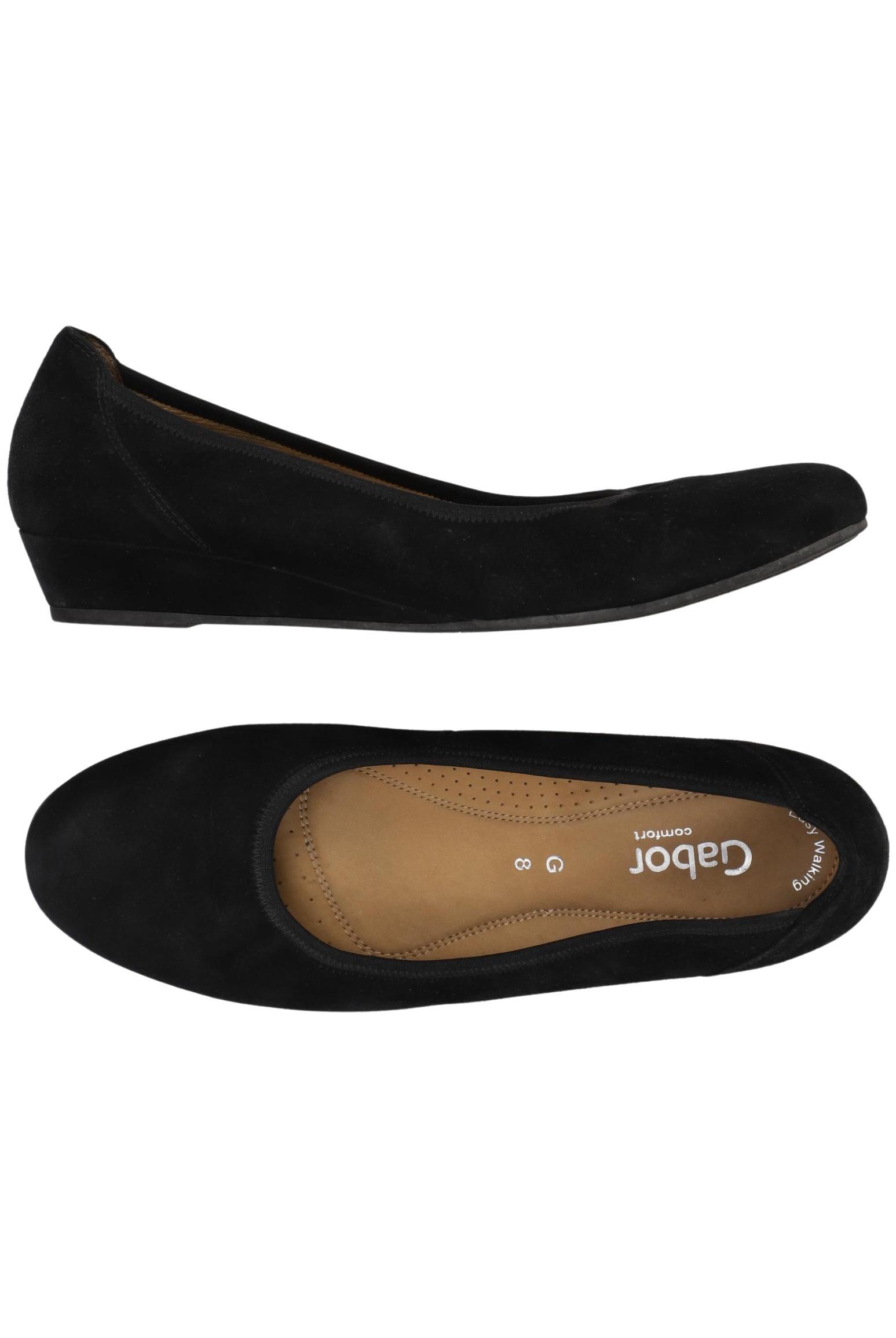 

Gabor Damen Ballerinas, schwarz, Gr. 8
