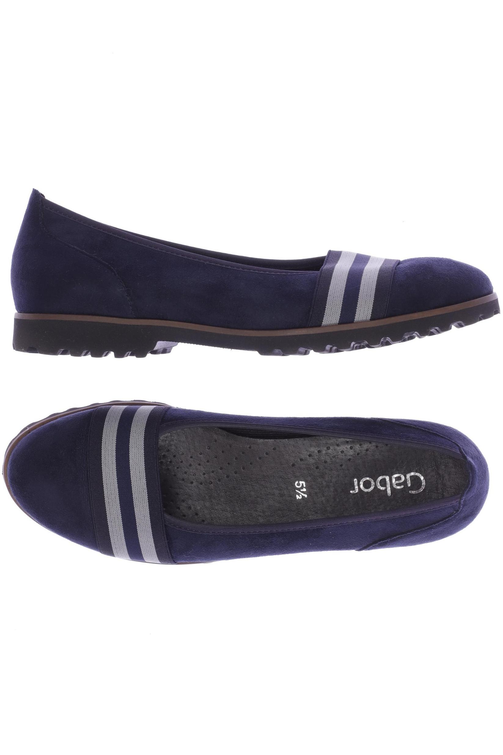 

Gabor Damen Ballerinas, marineblau, Gr. 5.5
