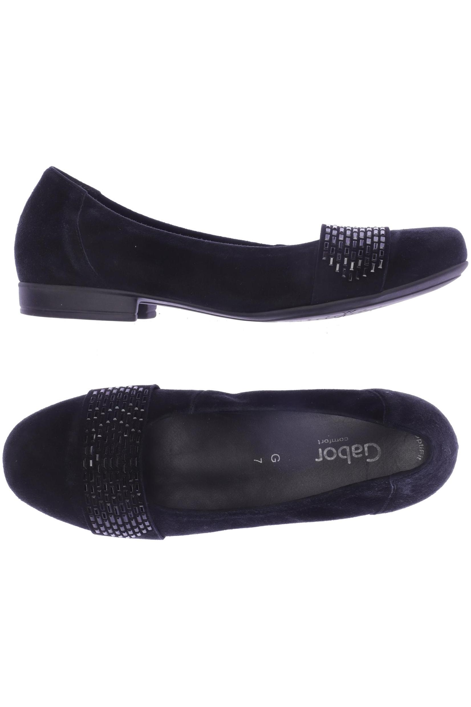 

Gabor Damen Ballerinas, schwarz, Gr. 7