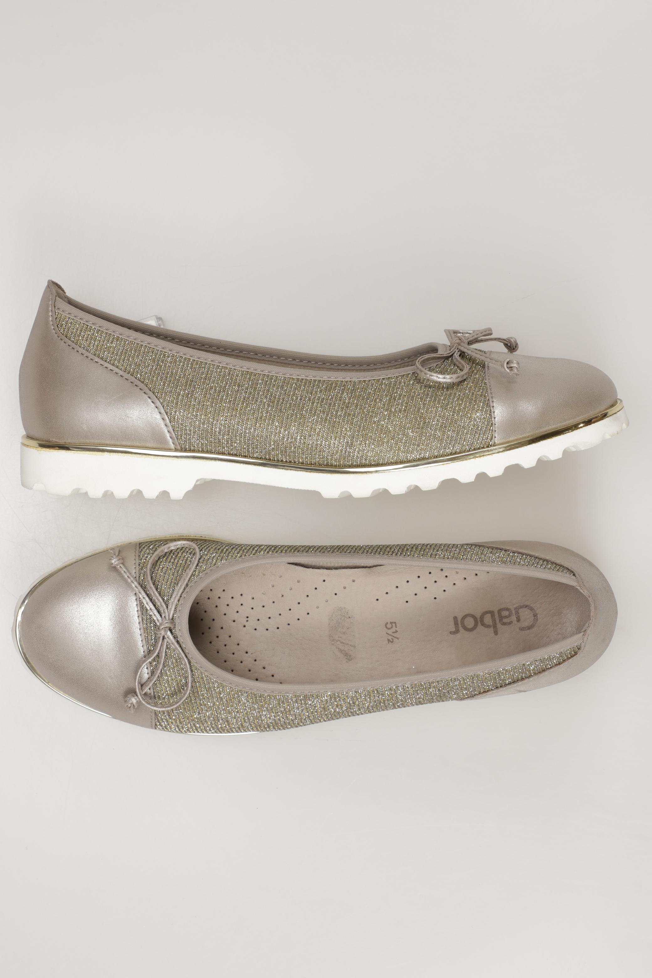 

Gabor Damen Ballerinas, grau, Gr. 5.5